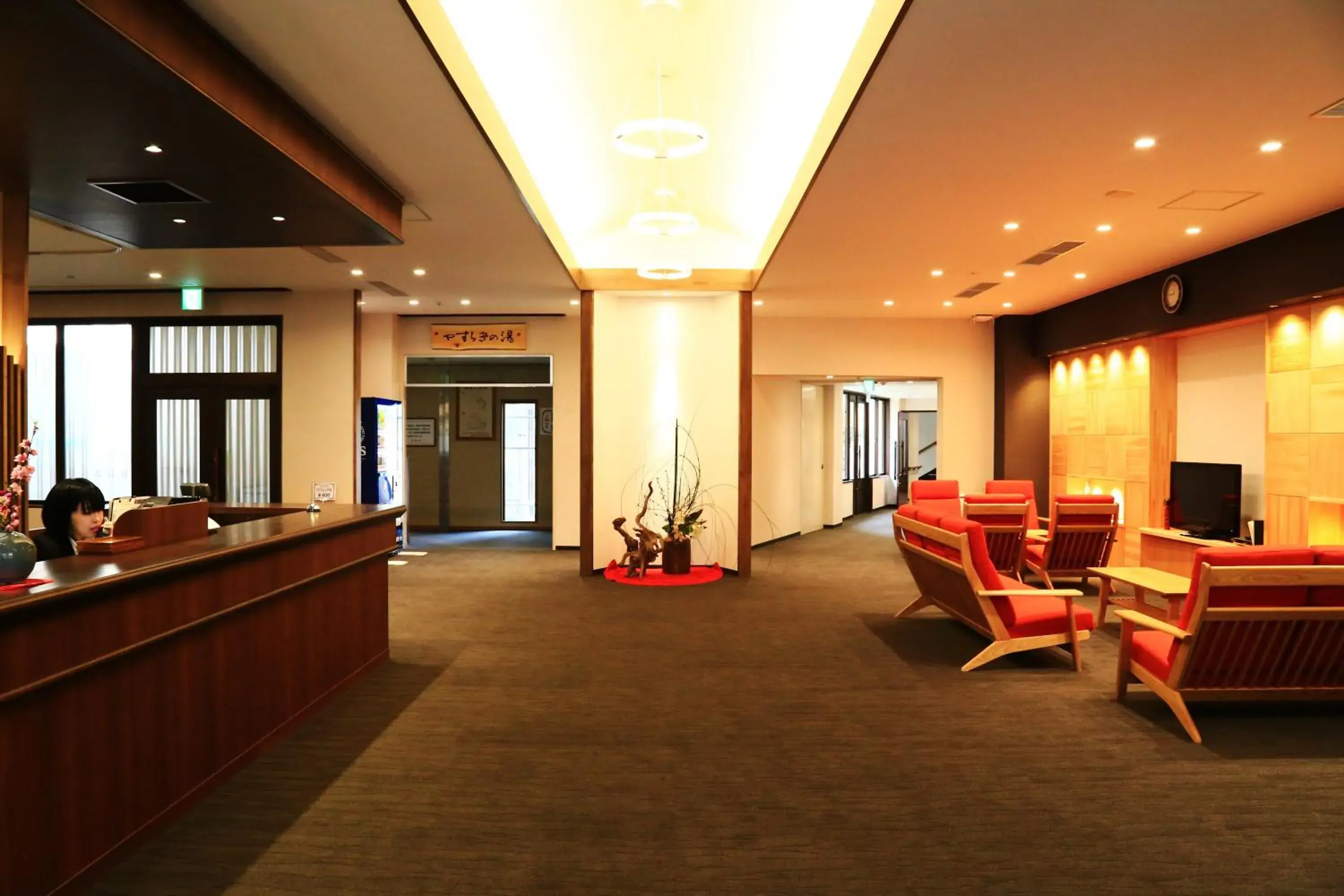 Lobby or reception in Iruka Onsen Hotel Seiryuusou Lobby or reception in Iruka Onsen Hotel Seiryuusou