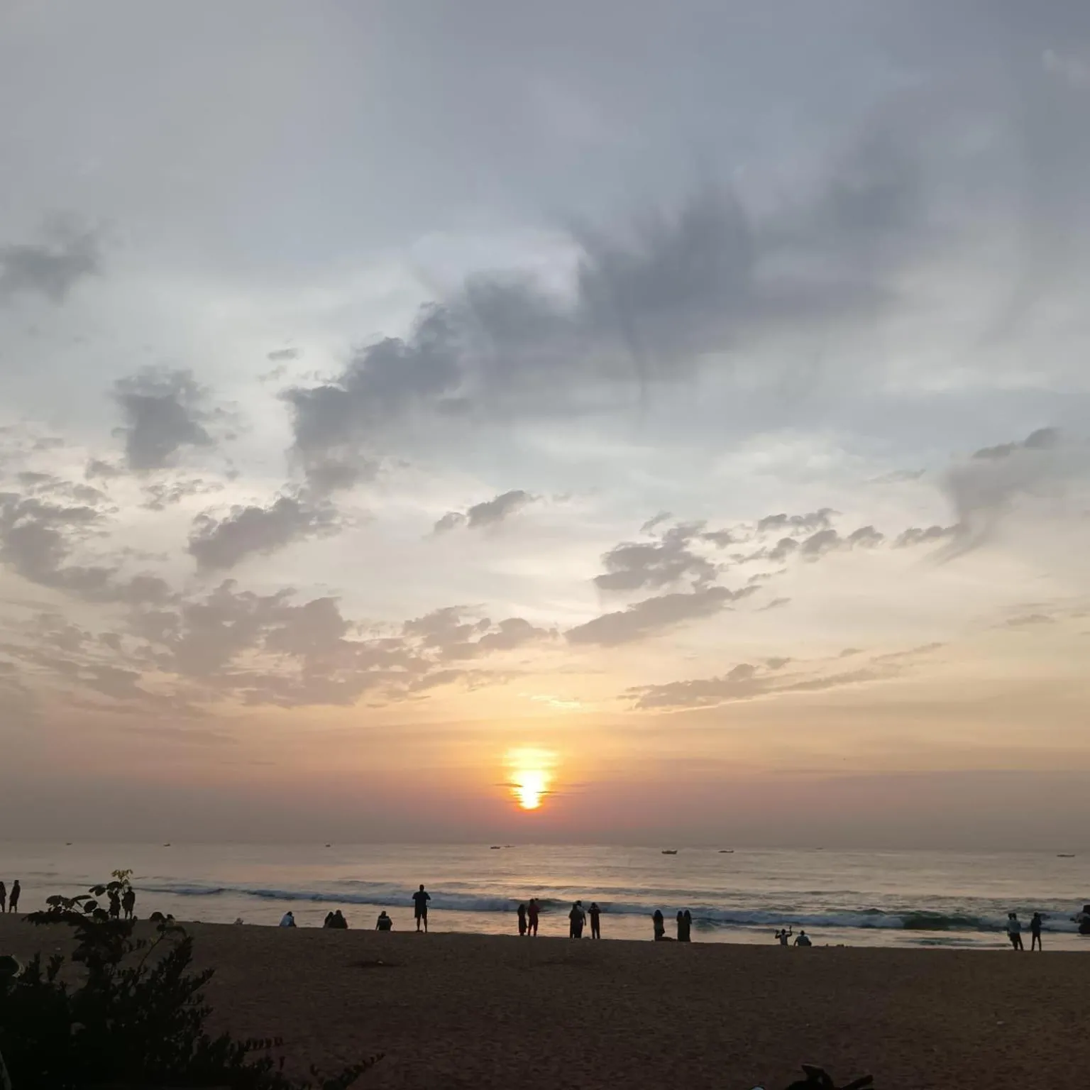 Sunrise in Le'SAP Beach resort