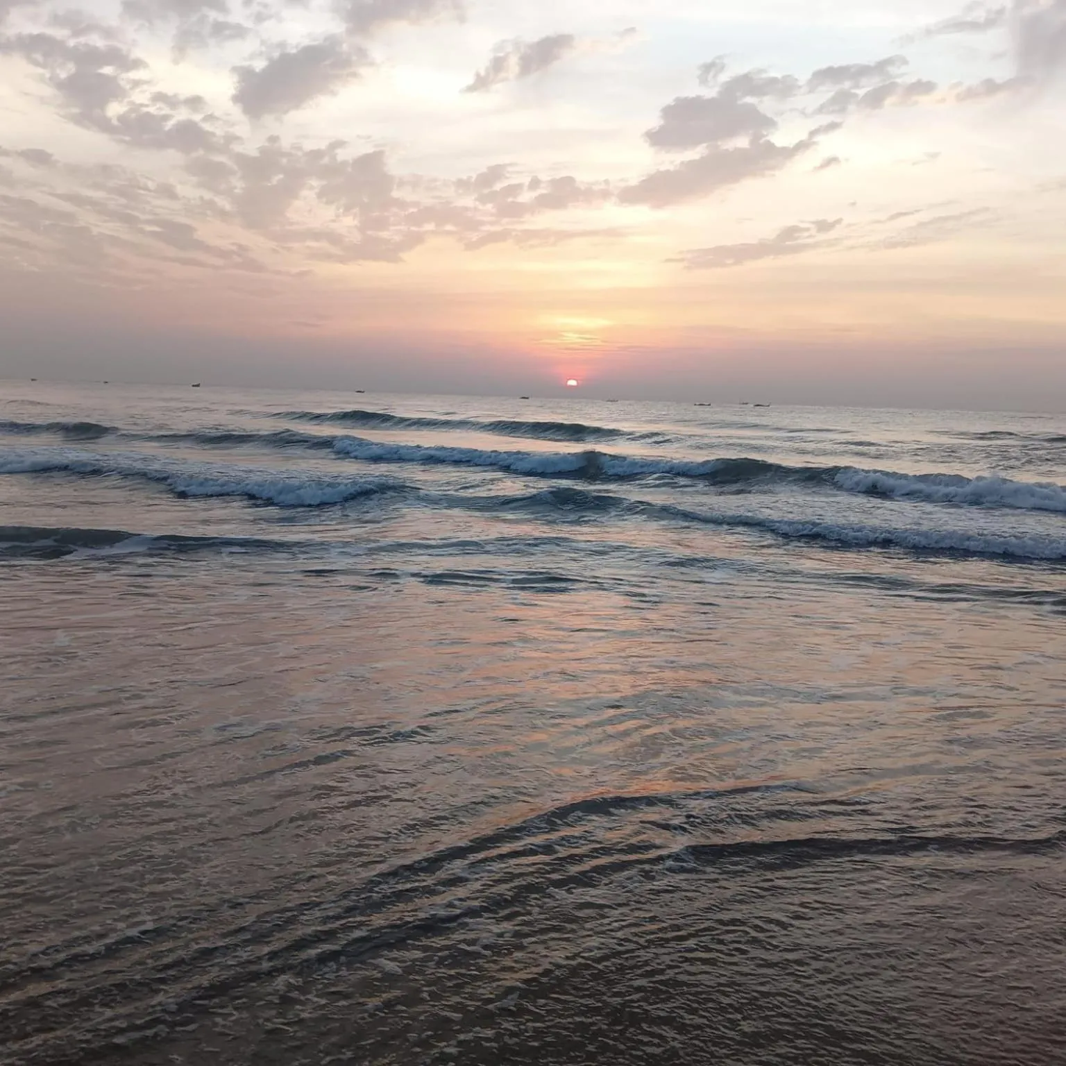 Sunrise in Le'SAP Beach resort