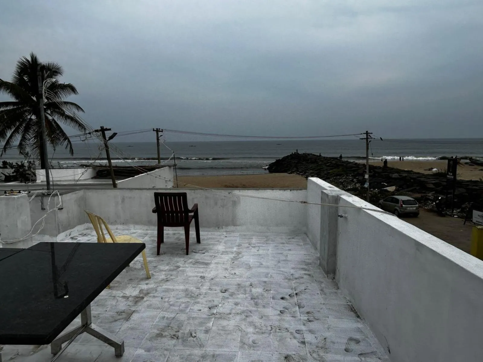 Balcony/Terrace in Le'SAP Beach resort