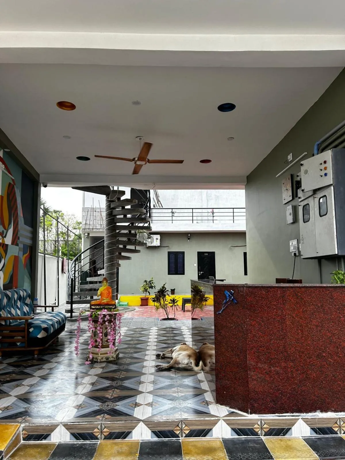 Lobby or reception in Le'SAP Beach resort