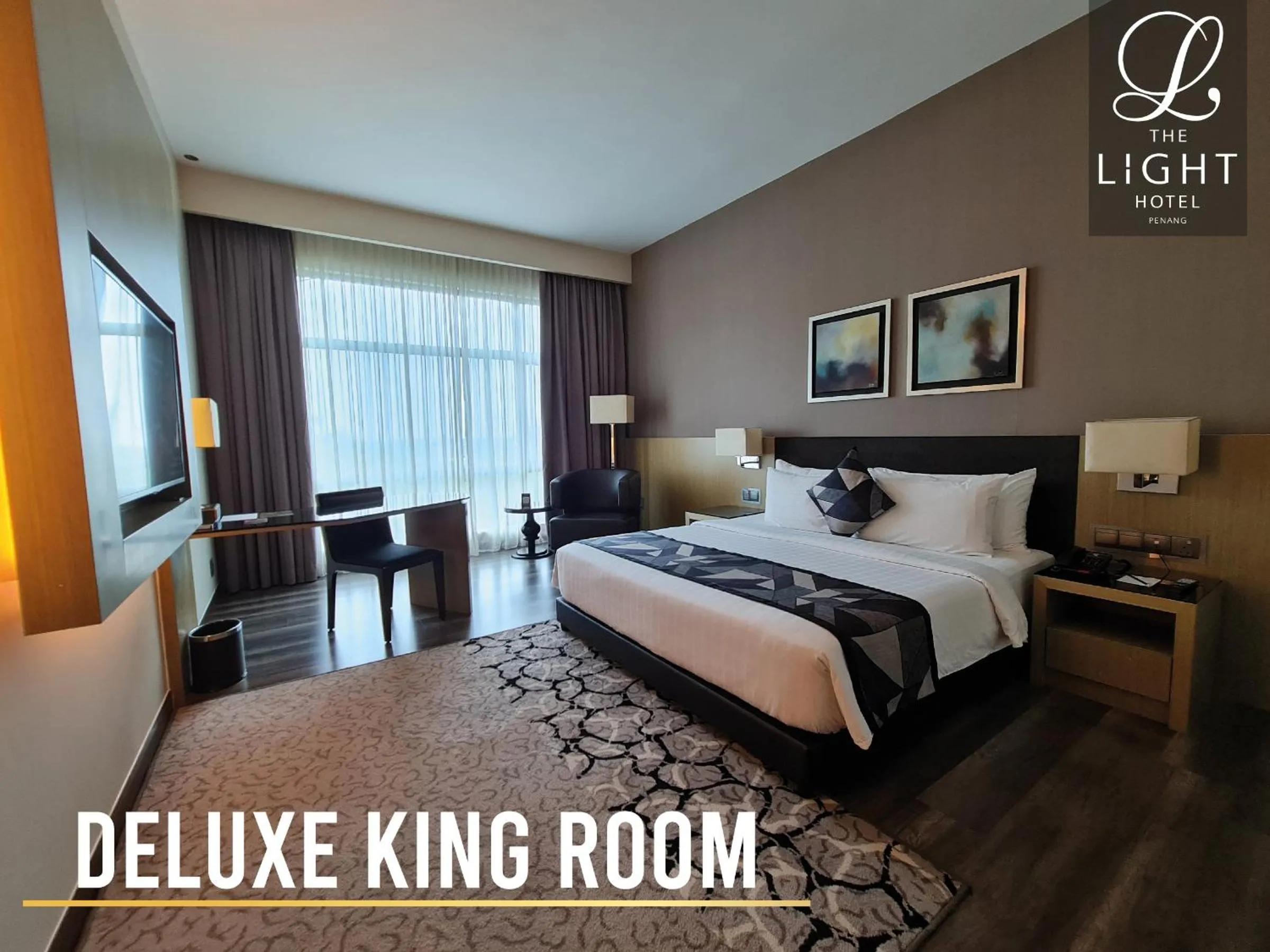 Bedroom, Bed in The Light Hotel Penang