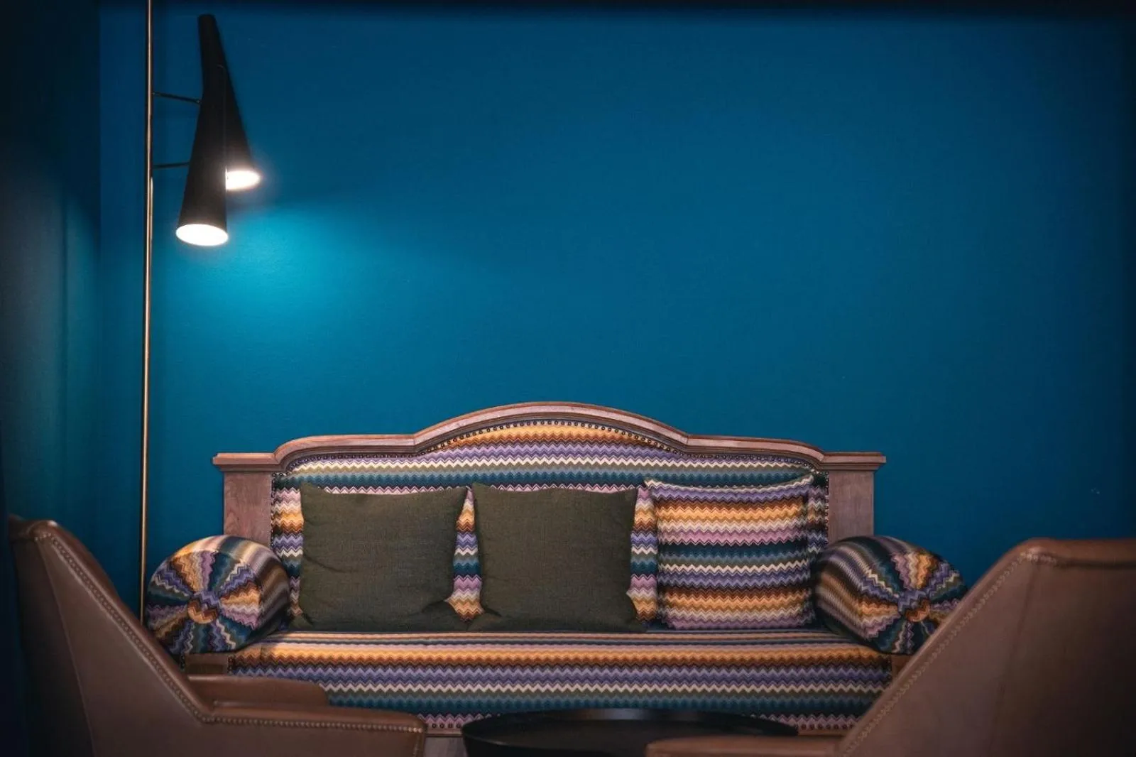 Seating area in Biohotel Schwanen