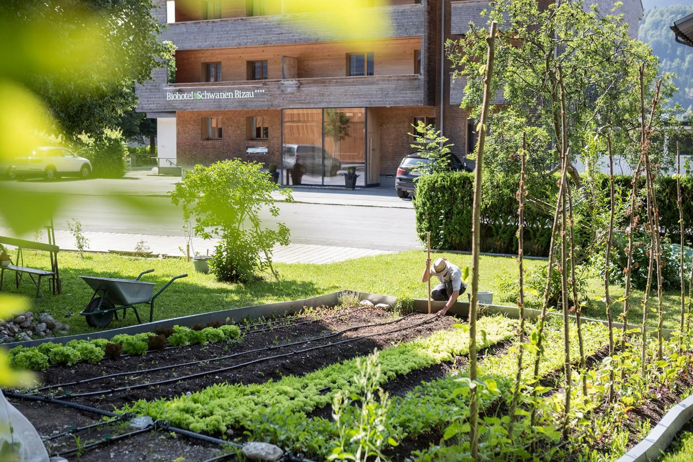 Spring in Biohotel Schwanen