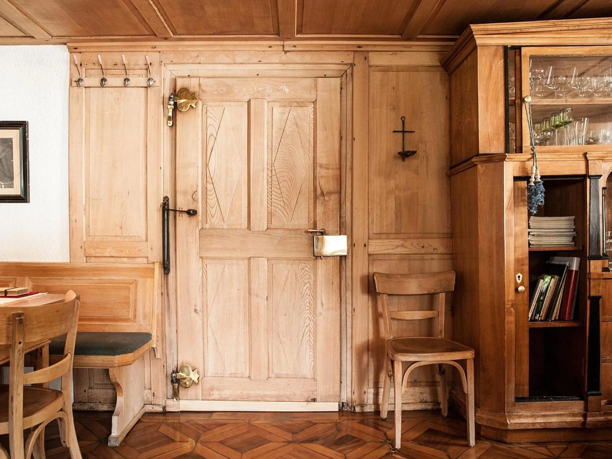 Restaurant/places to eat in Biohotel Schwanen