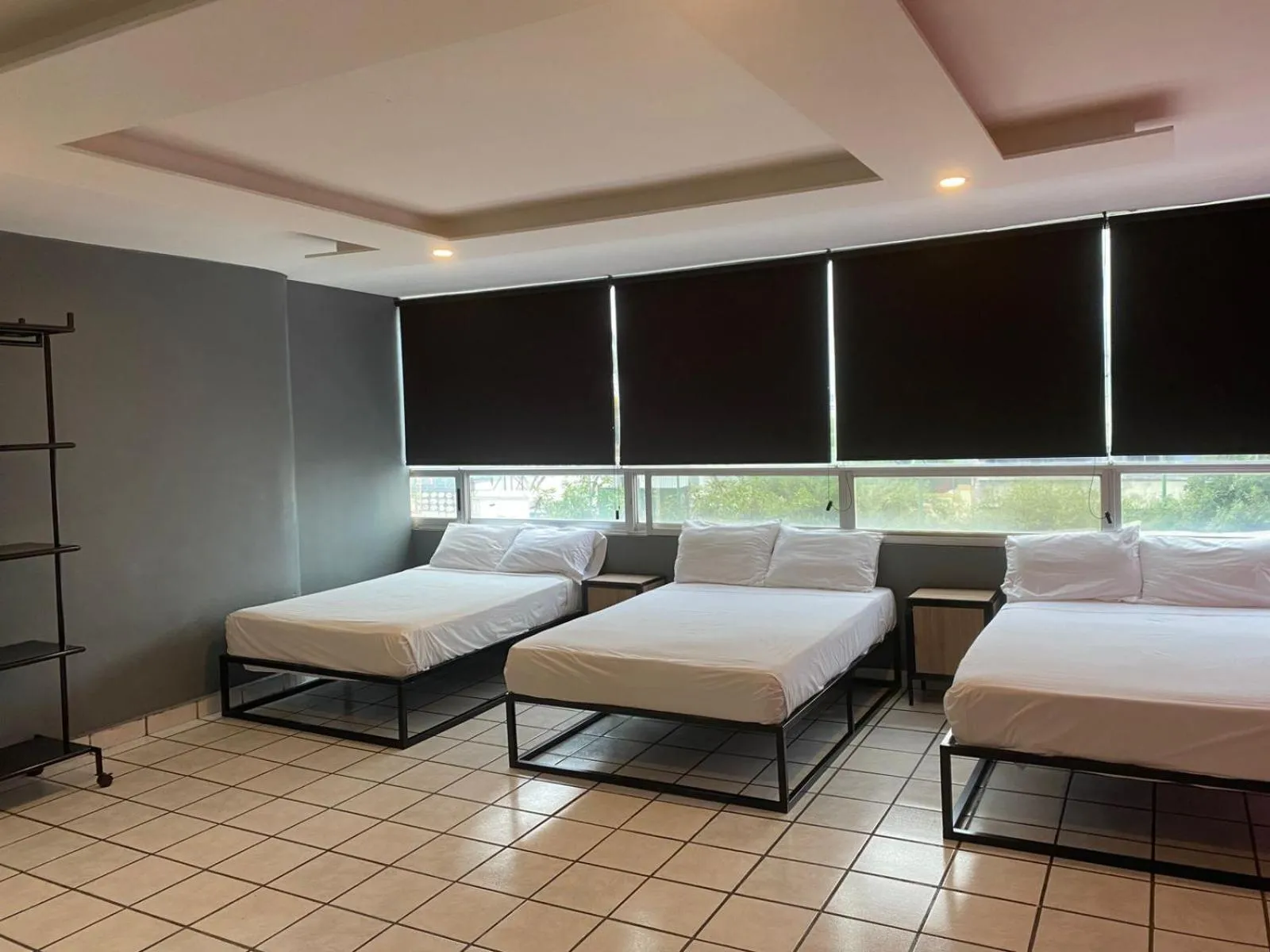 Bedroom, Bed in Unidades Privadas con AC-TV-WiFi y Estacionamiento en Centro de MTY