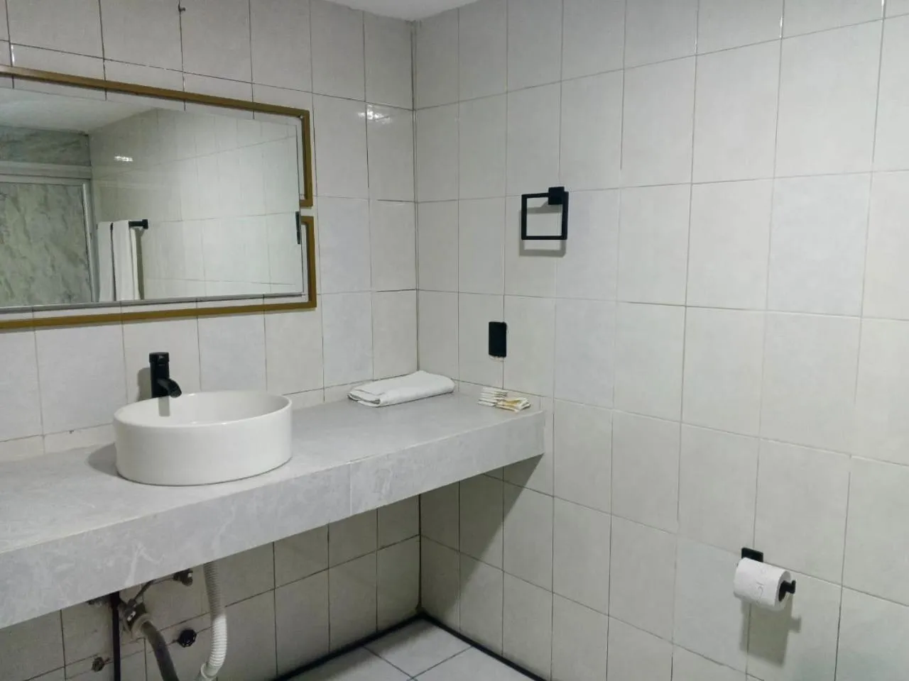 Bathroom in Unidades Privadas con AC-TV-WiFi y Estacionamiento en Centro de MTY