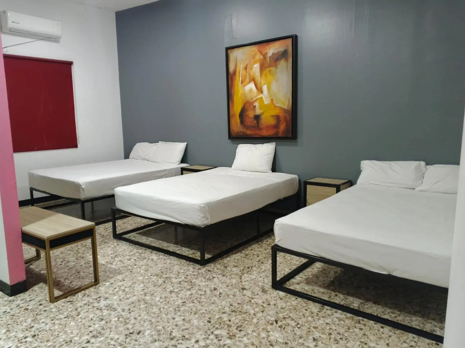 Bedroom in Unidades Privadas con AC-TV-WiFi y Estacionamiento en Centro de MTY