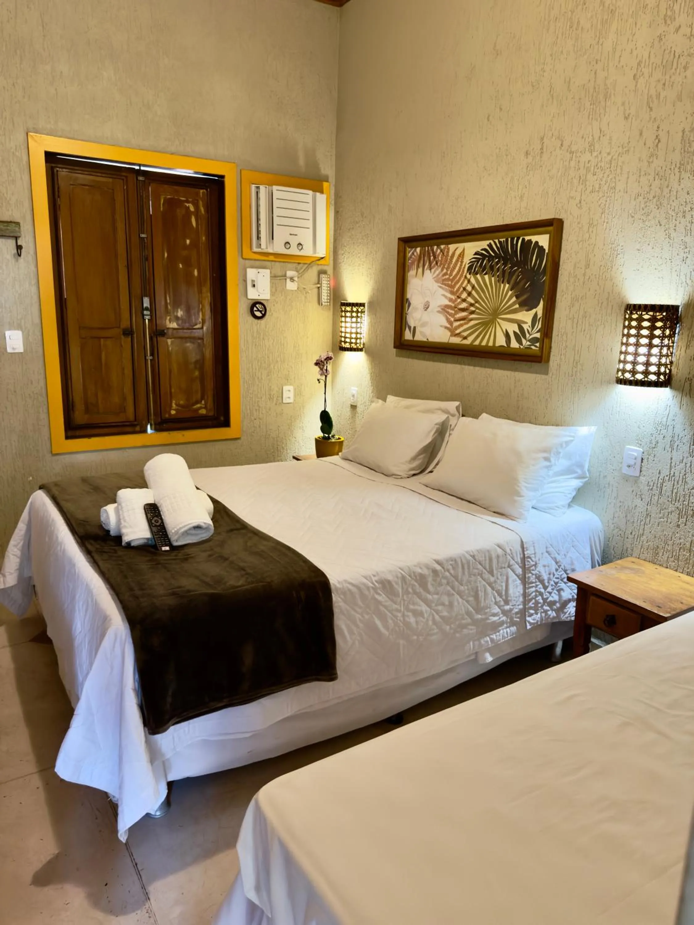 Bed in Pousada Janellas do Mar