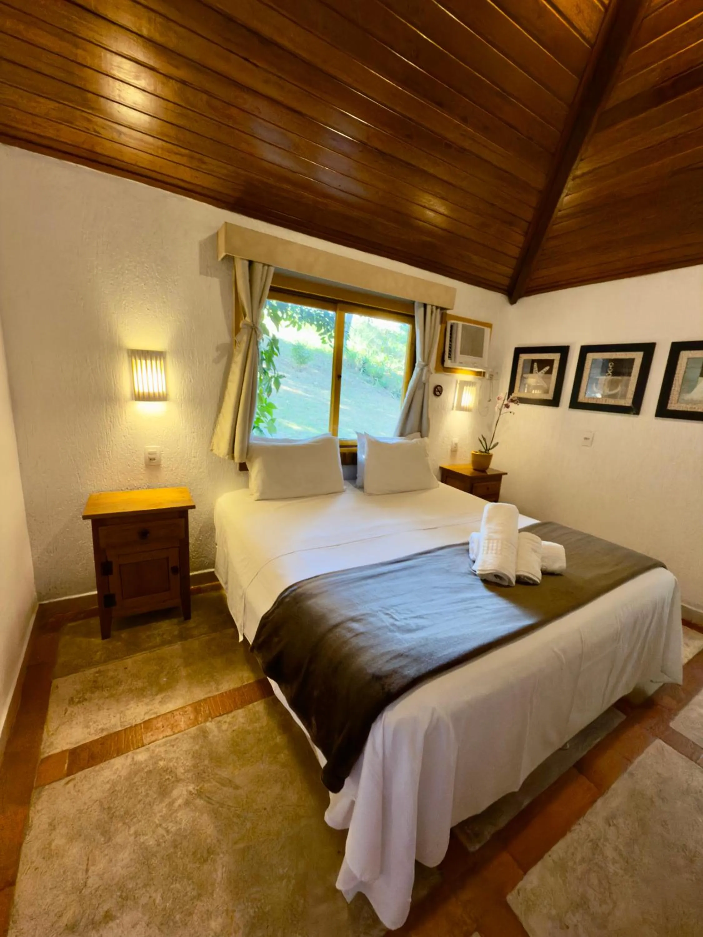 Bed in Pousada Janellas do Mar