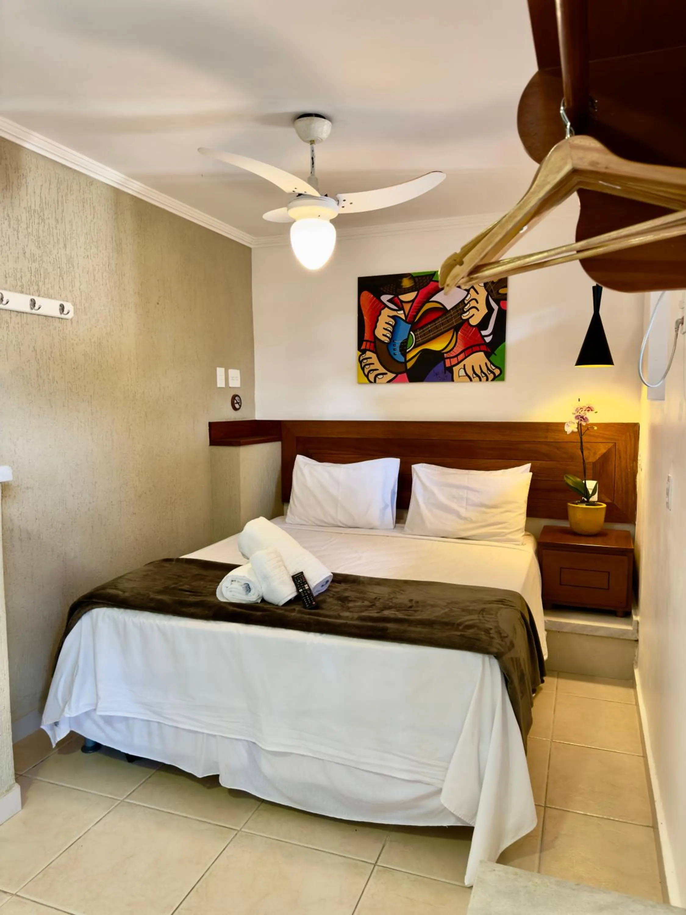 Bed in Pousada Janellas do Mar