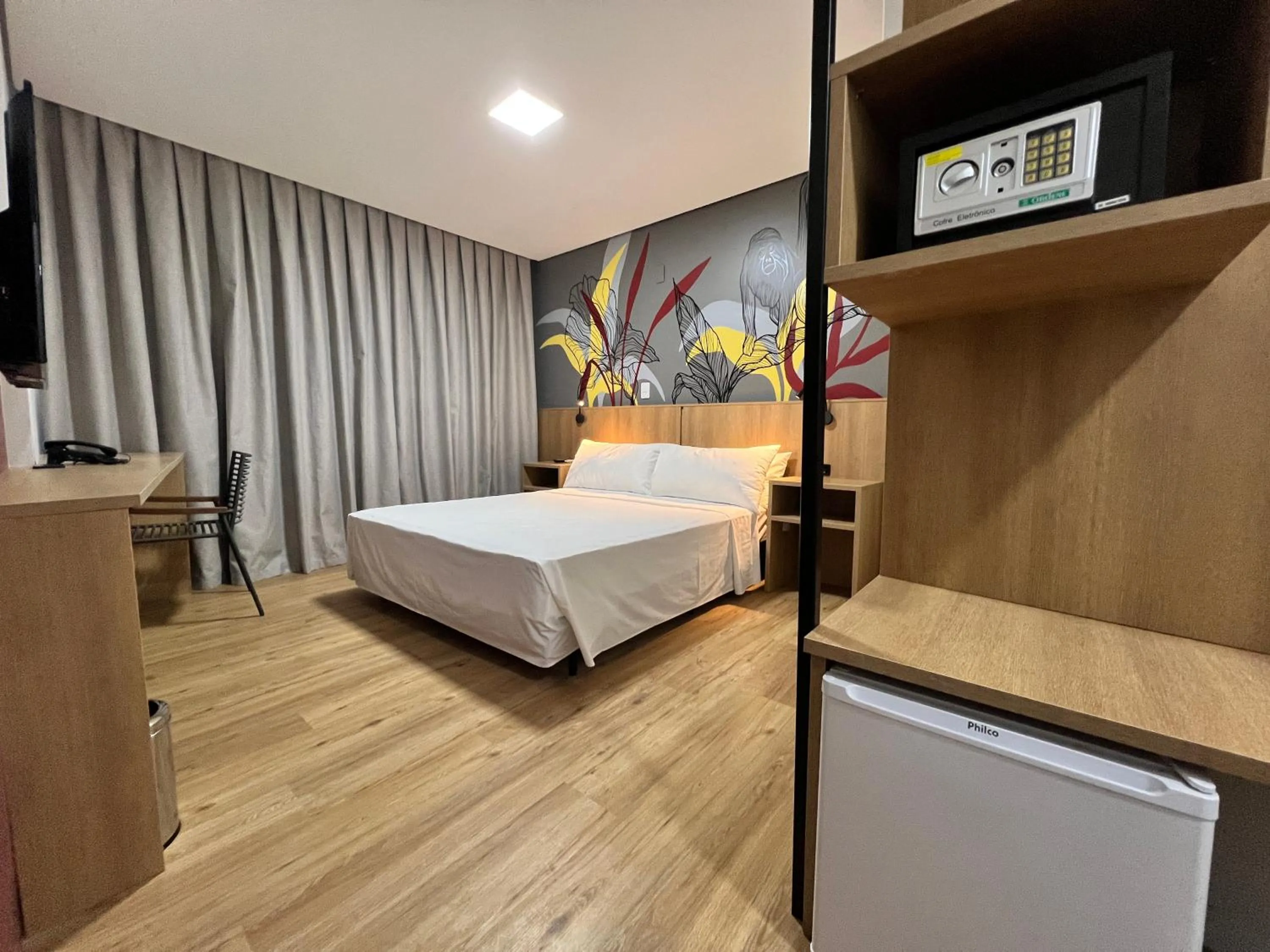 Bed in Ramada Encore Ponta Grossa