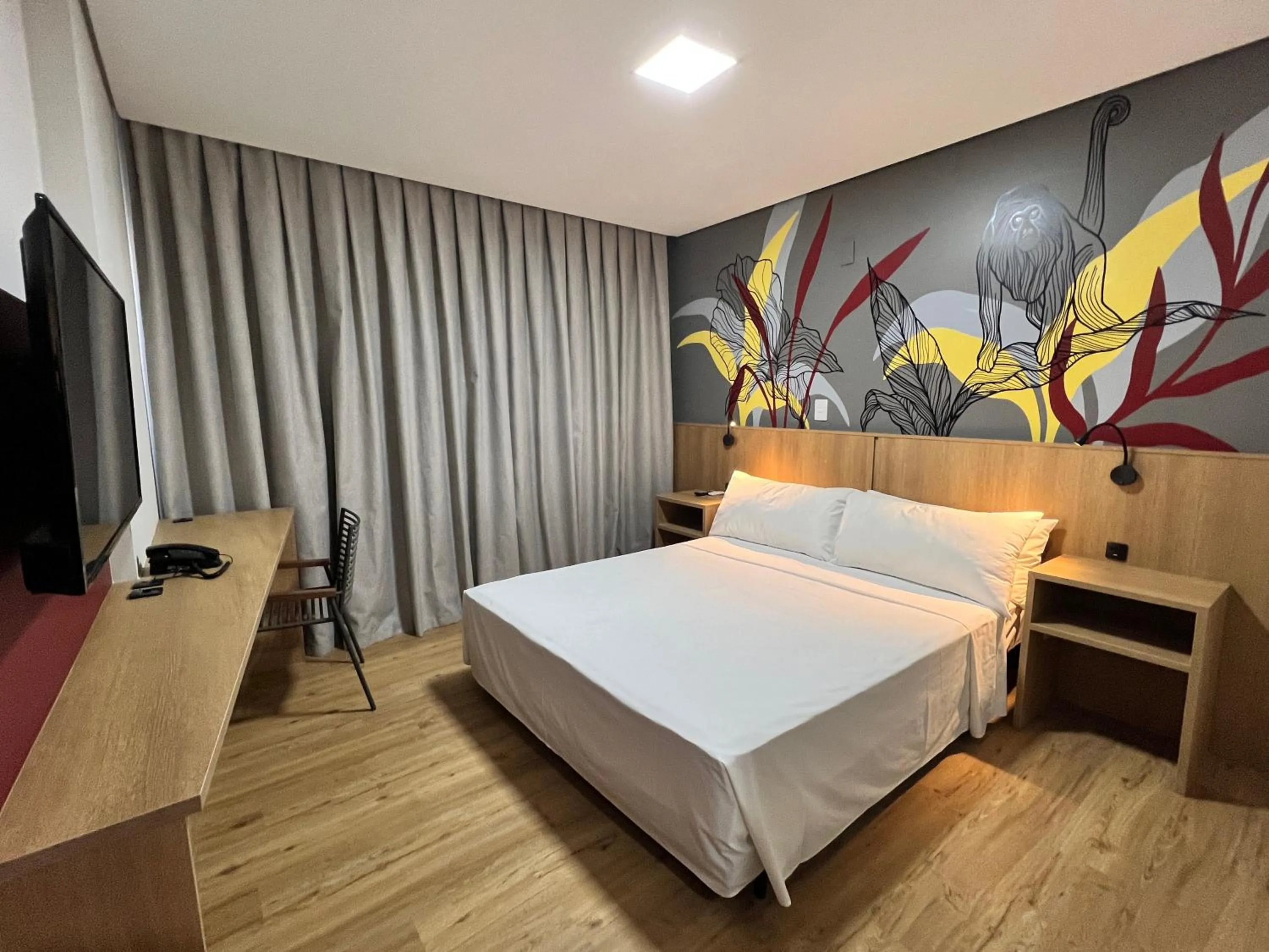 Bed in Ramada Encore Ponta Grossa