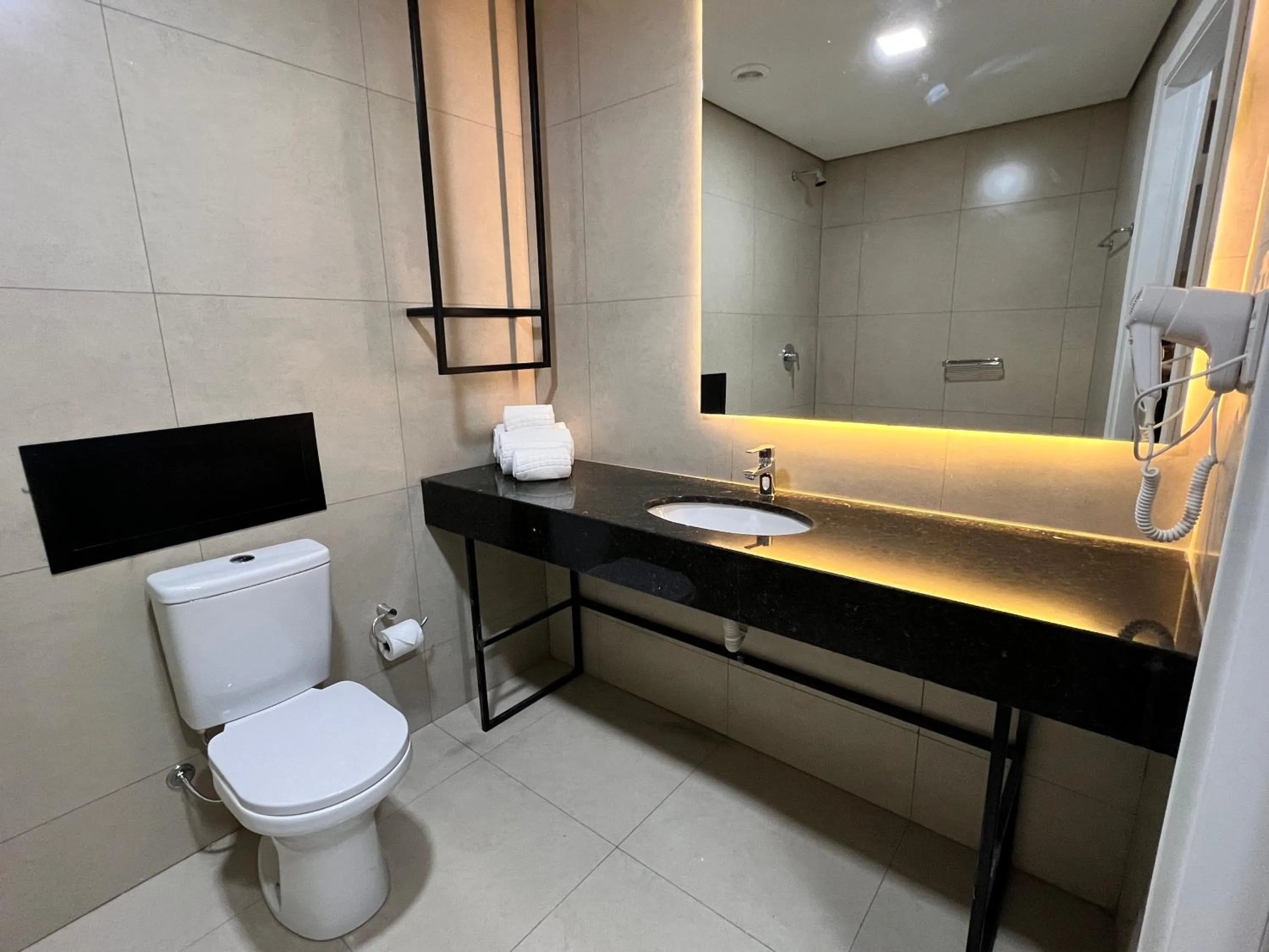 Bathroom in Ramada Encore Ponta Grossa