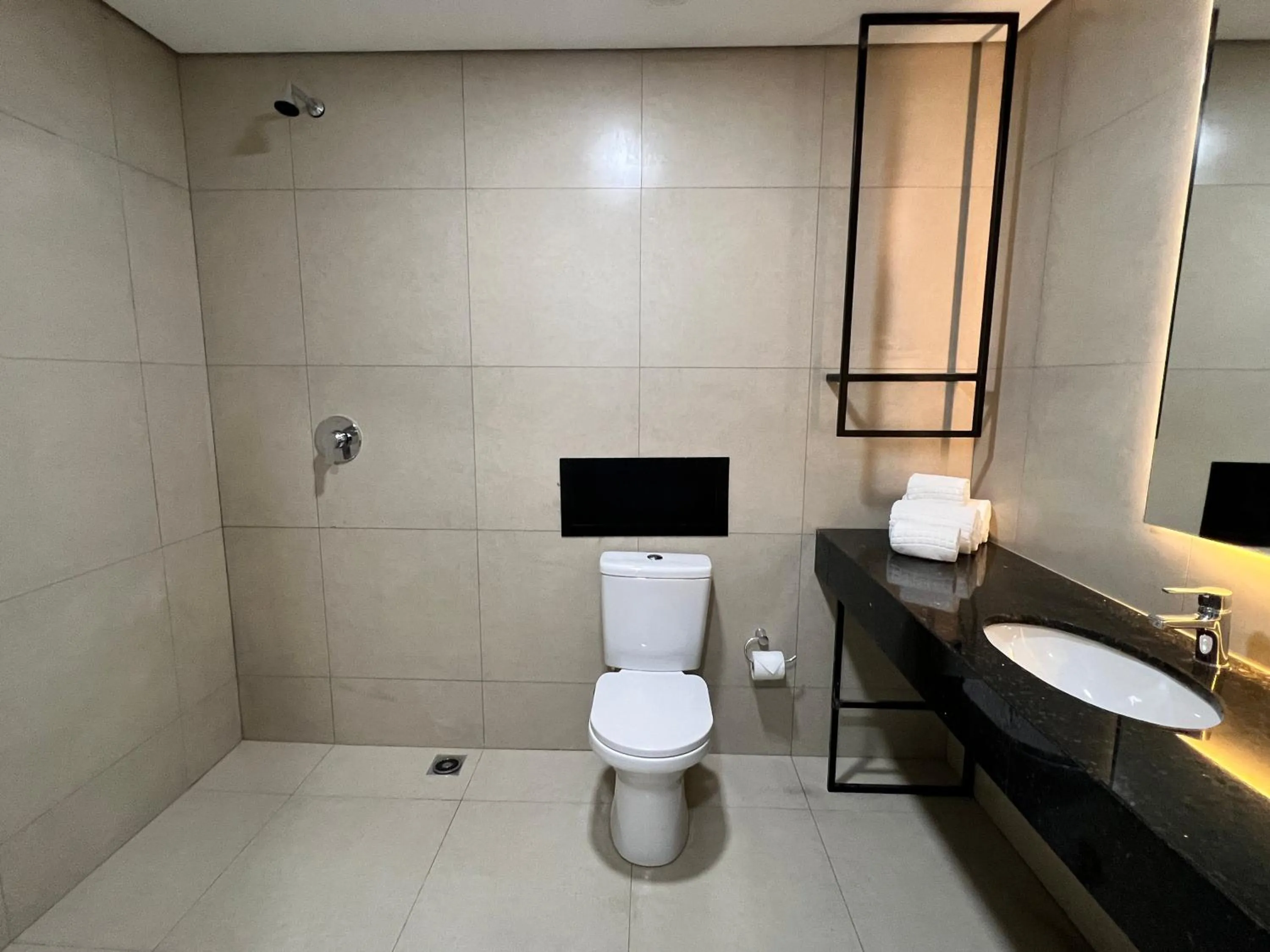 Toilet in Ramada Encore Ponta Grossa