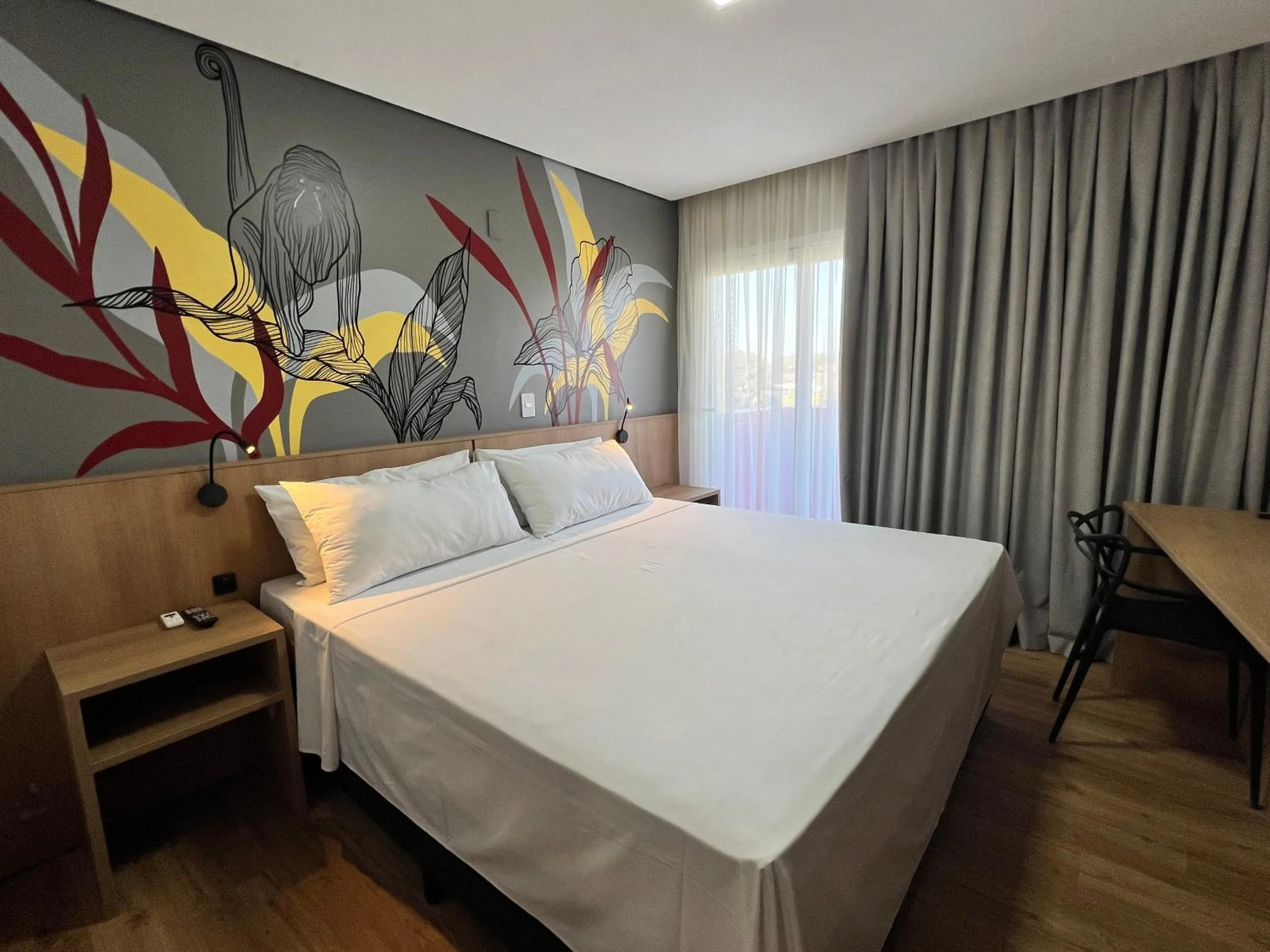 Bed in Ramada Encore Ponta Grossa