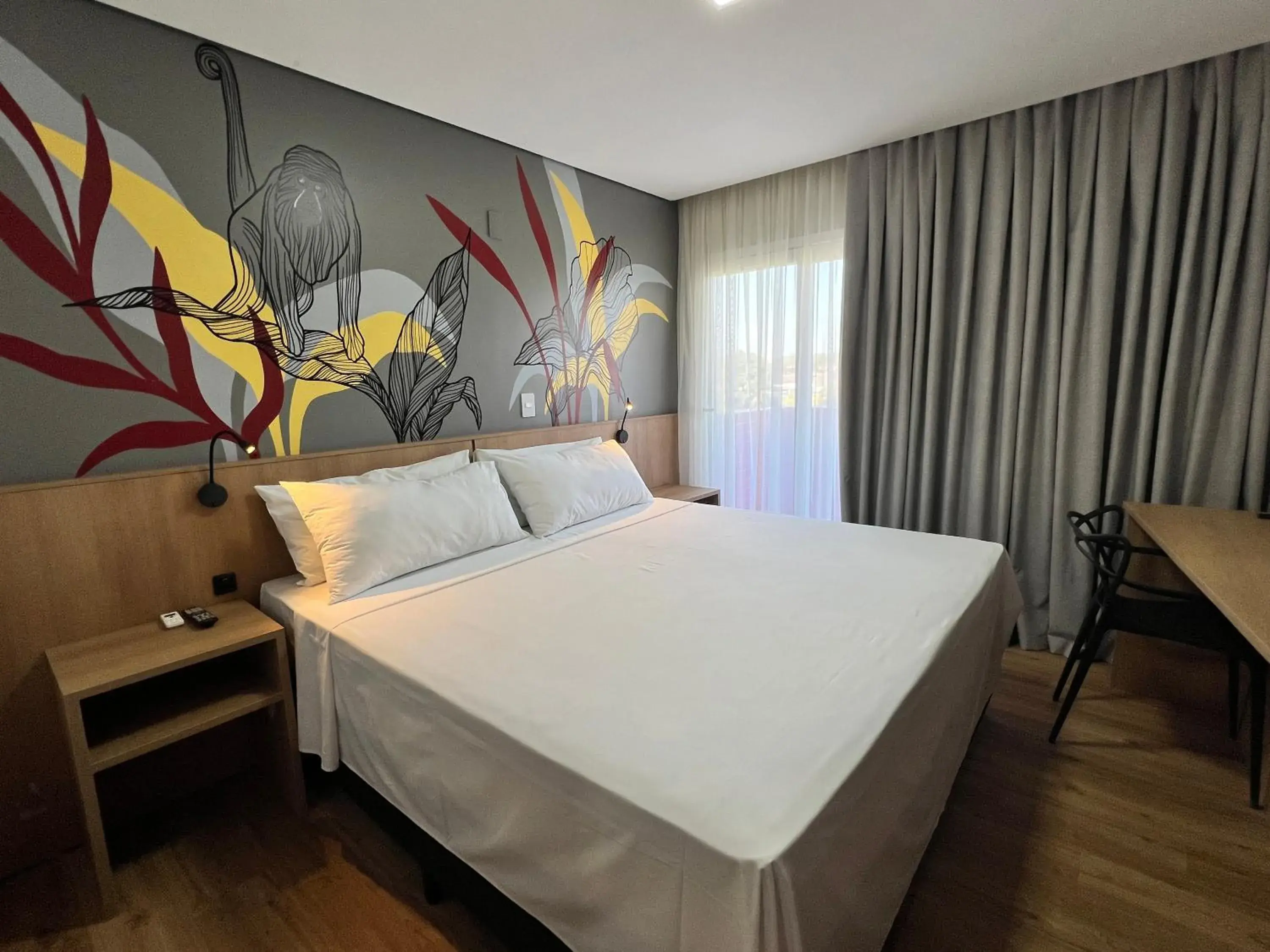 Bed in Ramada Encore Ponta Grossa Bed in Ramada Encore Ponta Grossa