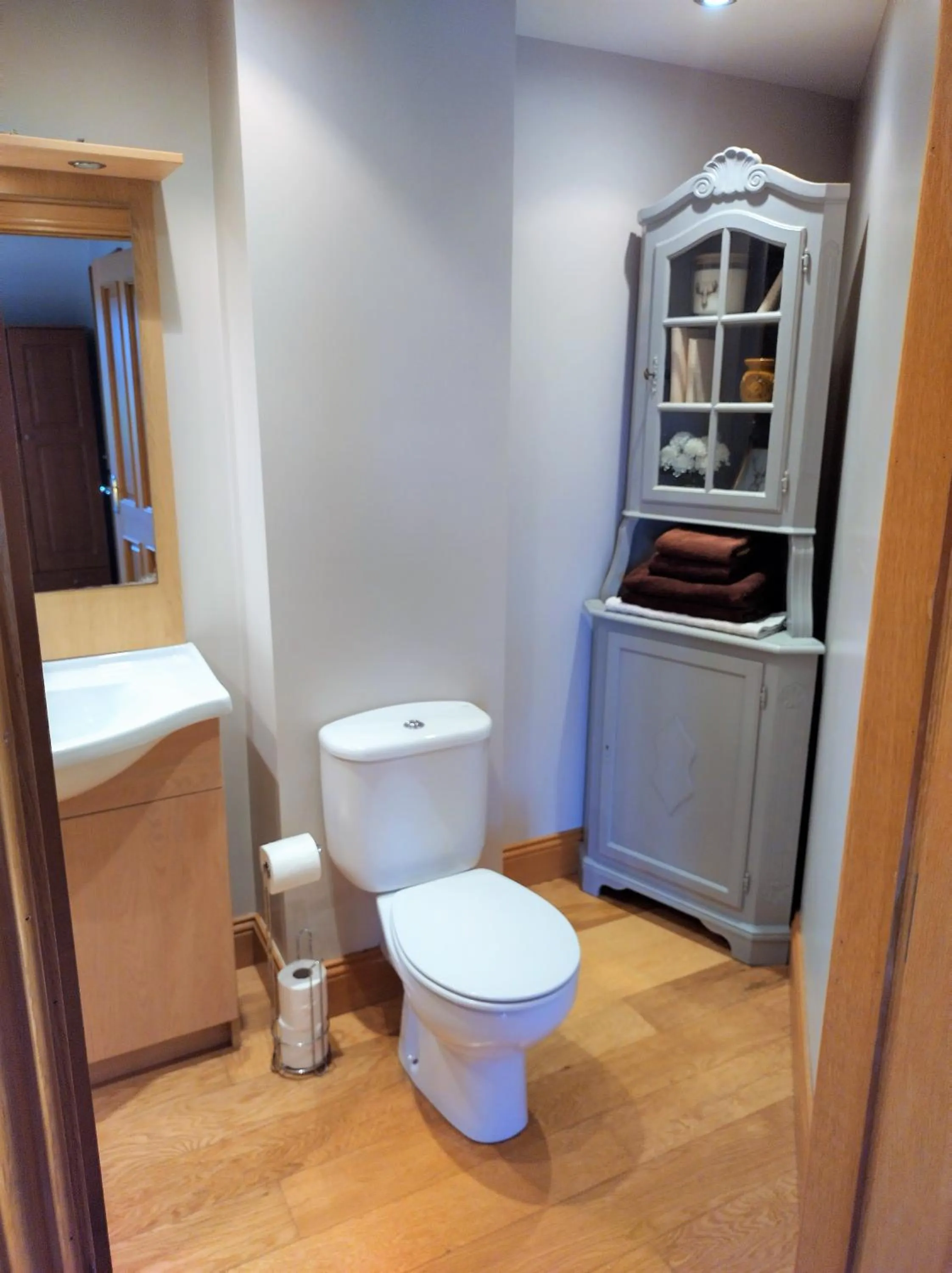 Toilet in Glenn Eireann House