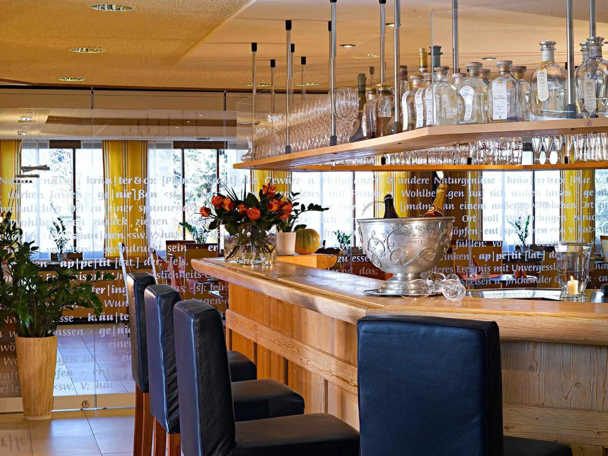 Lounge or bar in Hotel Neckartal