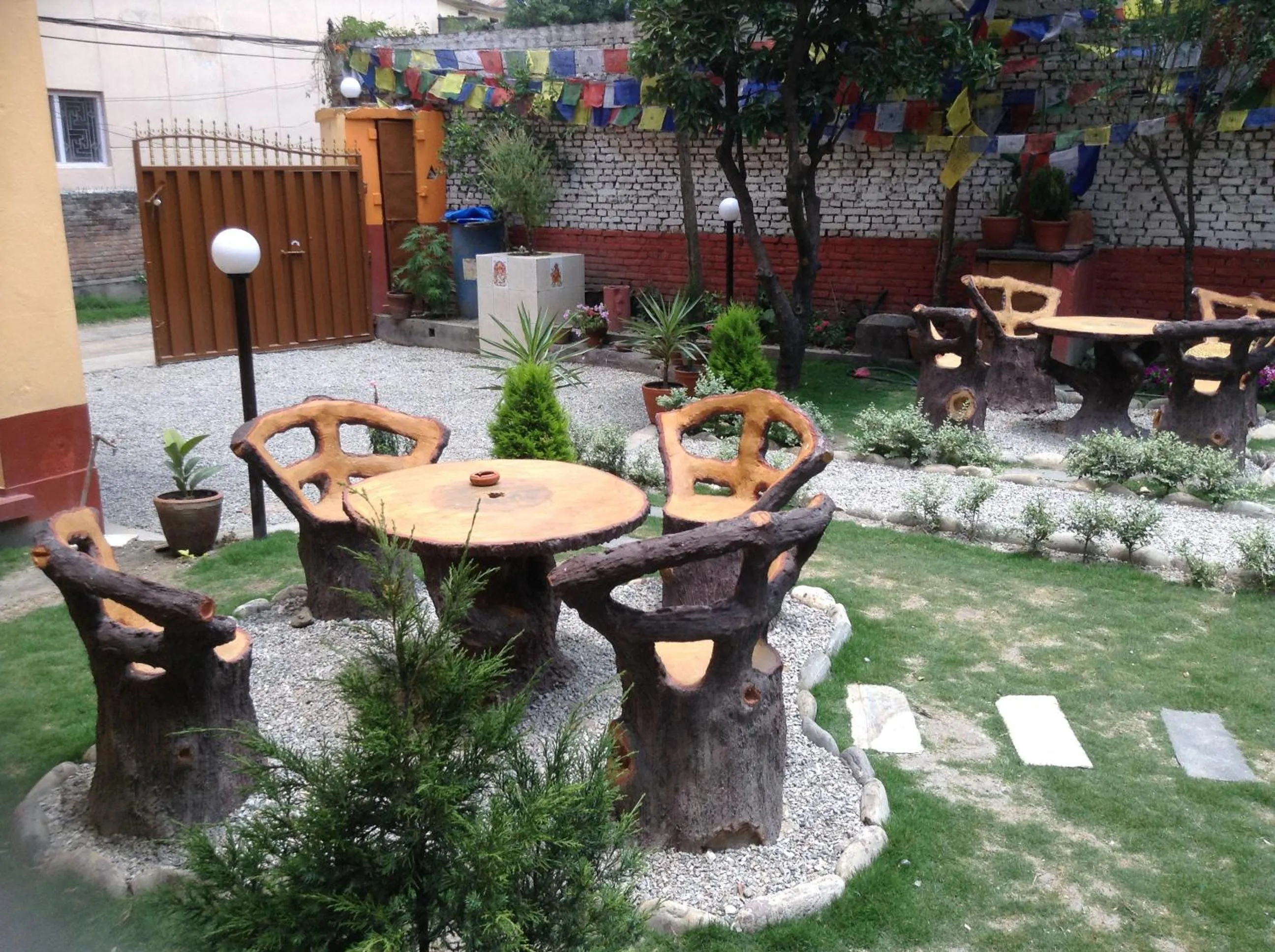 Garden in Andes House