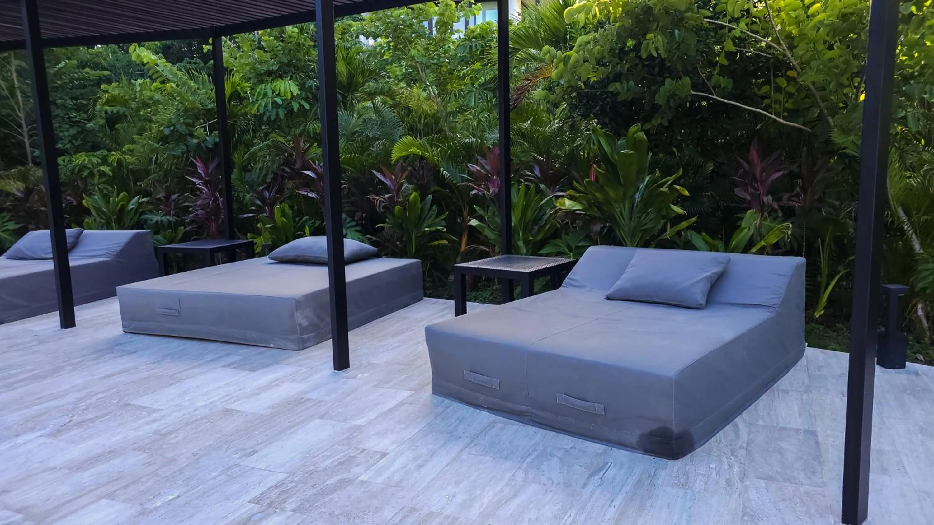 sunbed in Luxury Apartment at Mistiq Temple I Tulum