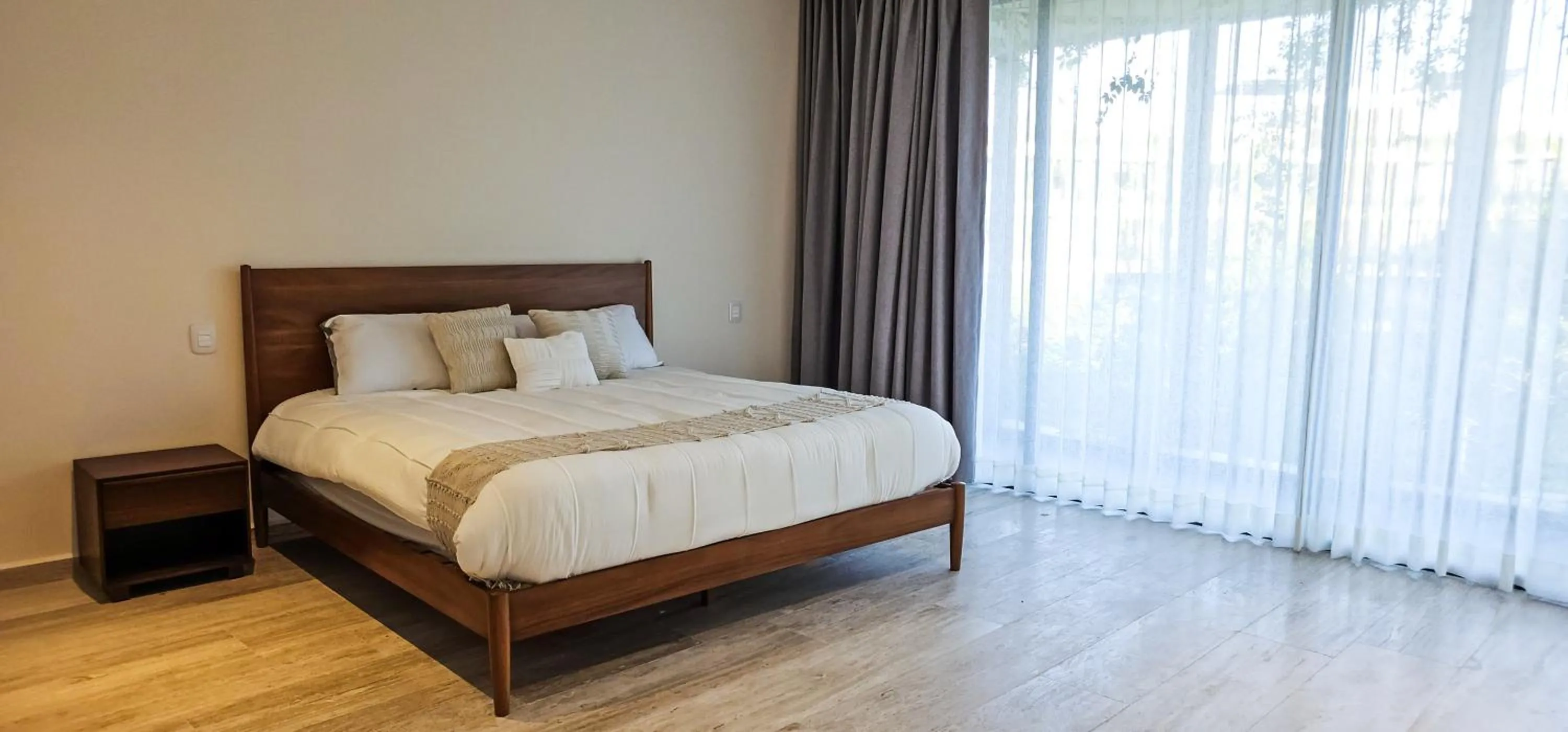 Bed in Luxury Apartment at Mistiq Temple I Tulum