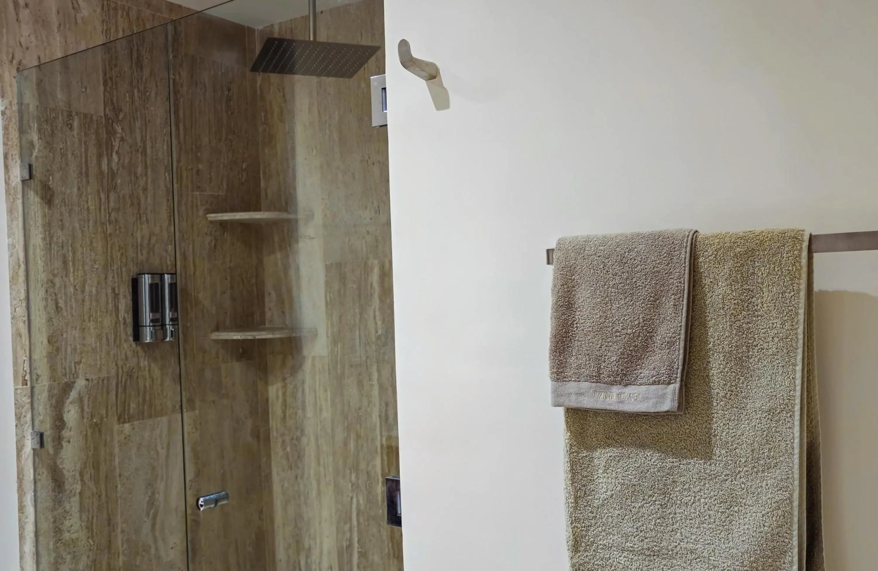 Shower in Luxury Apartment at Mistiq Temple I Tulum
