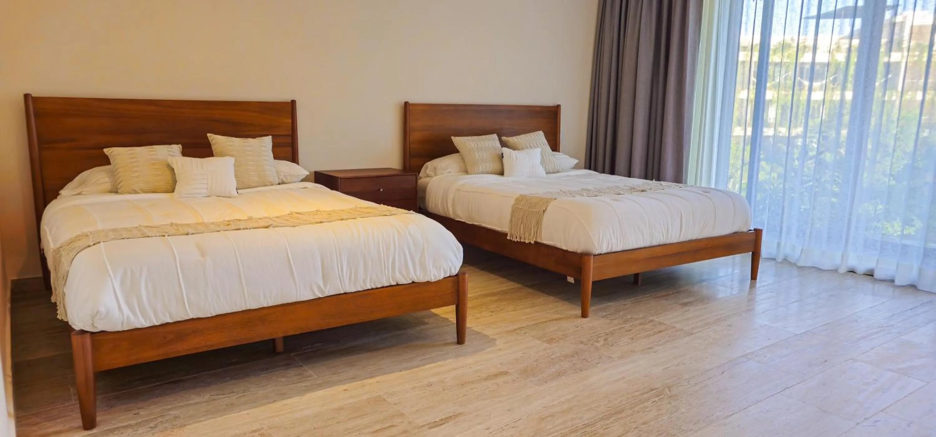 Bed in Luxury Apartment at Mistiq Temple I Tulum