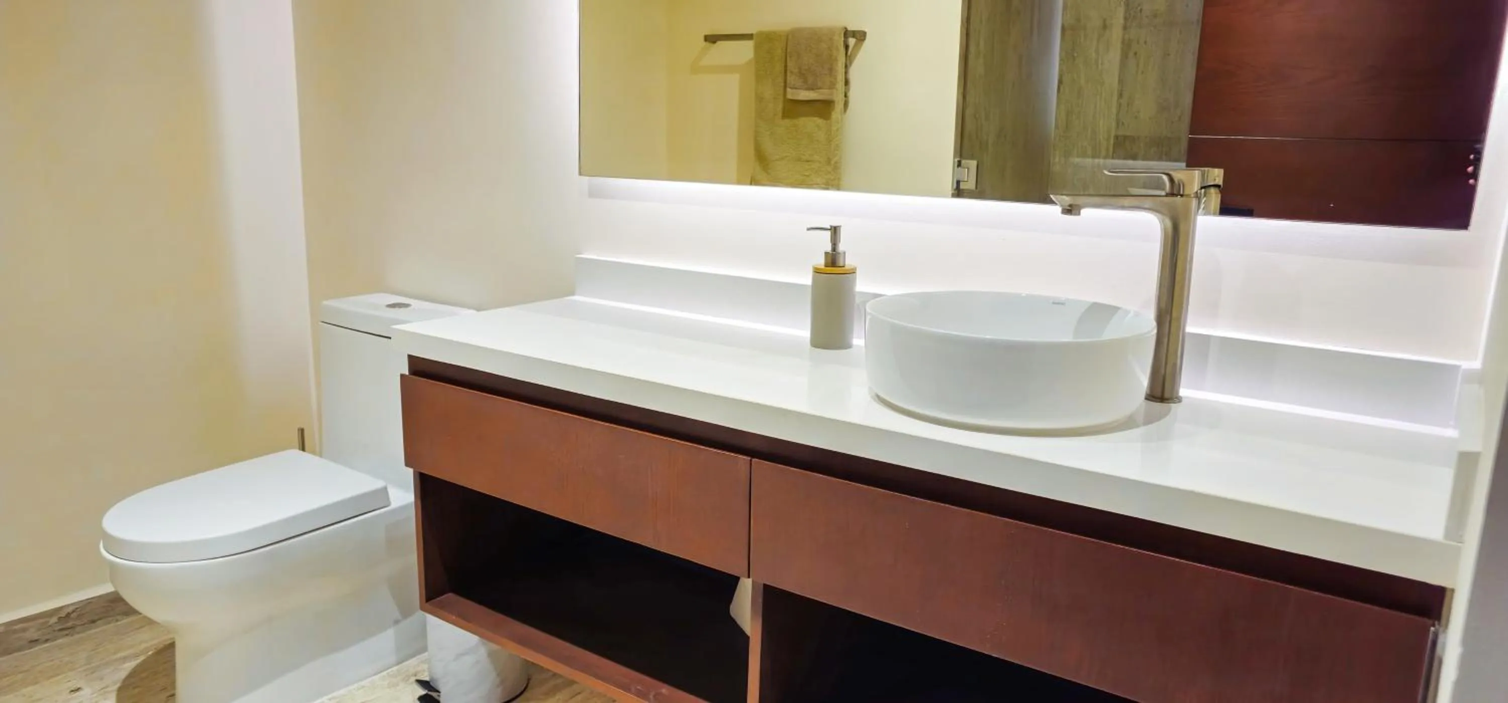 Toilet in Luxury Apartment at Mistiq Temple I Tulum