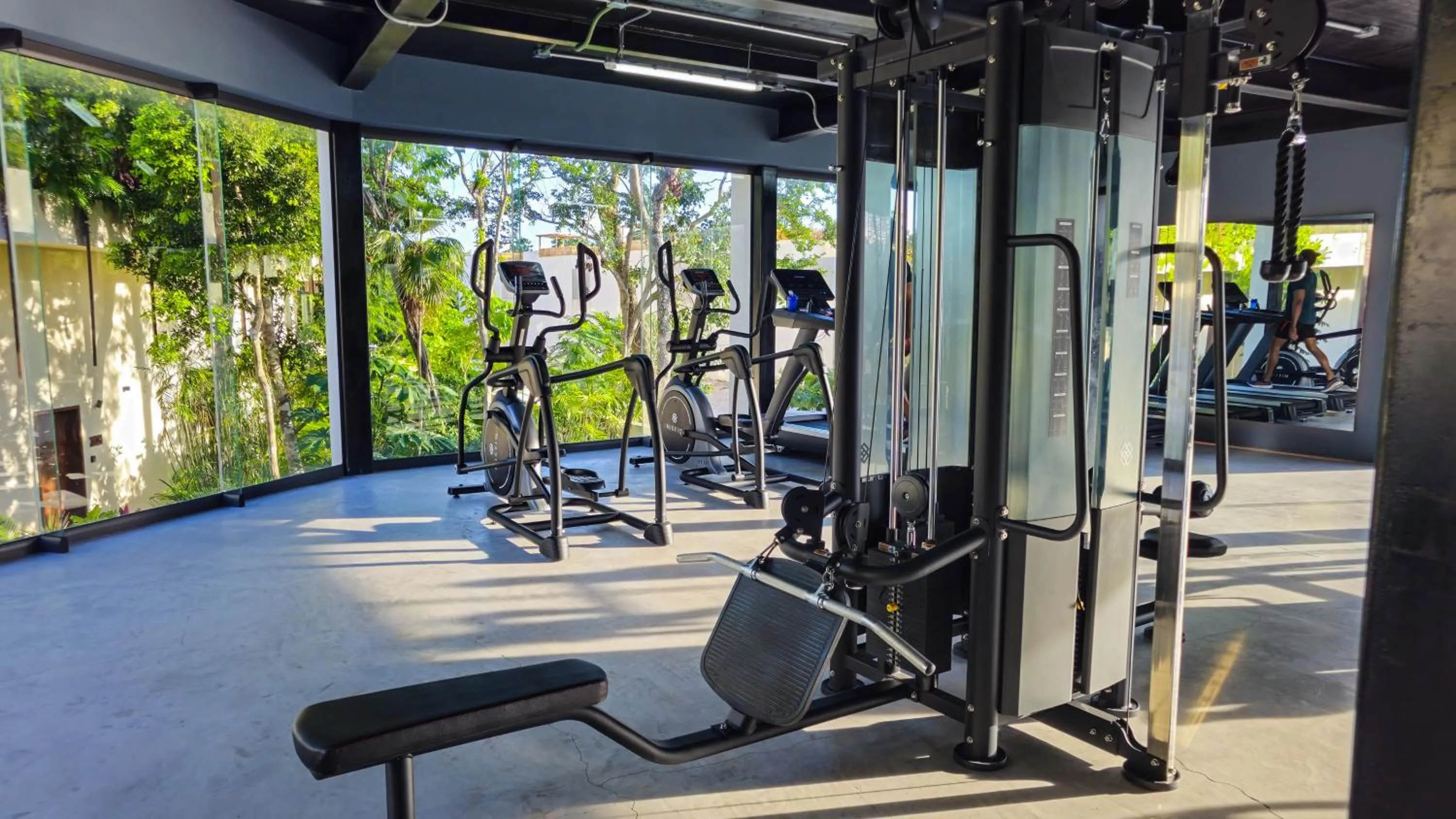 Fitness centre/facilities in Luxury Apartment at Mistiq Temple I Tulum