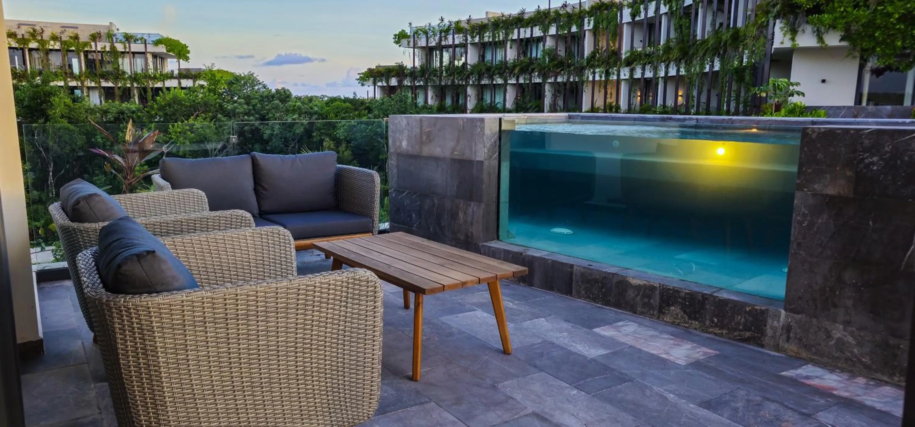 Swimming pool in Luxury Apartment at Mistiq Temple I Tulum