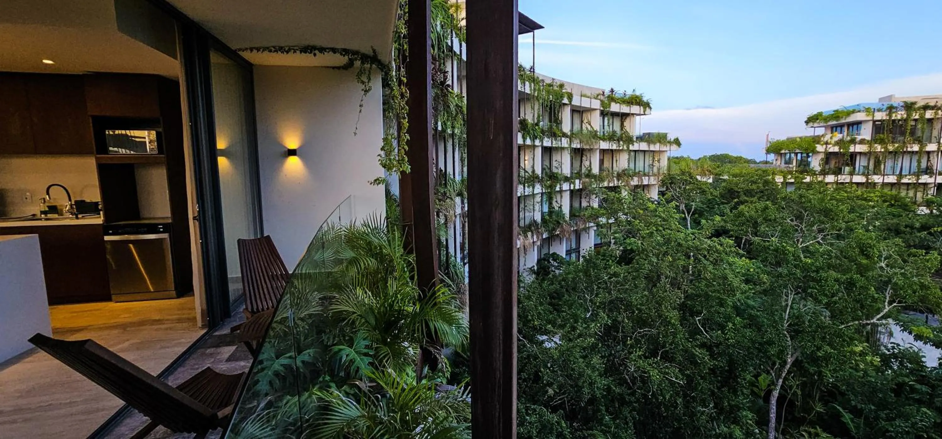 Garden view in Luxury Apartment at Mistiq Temple I Tulum