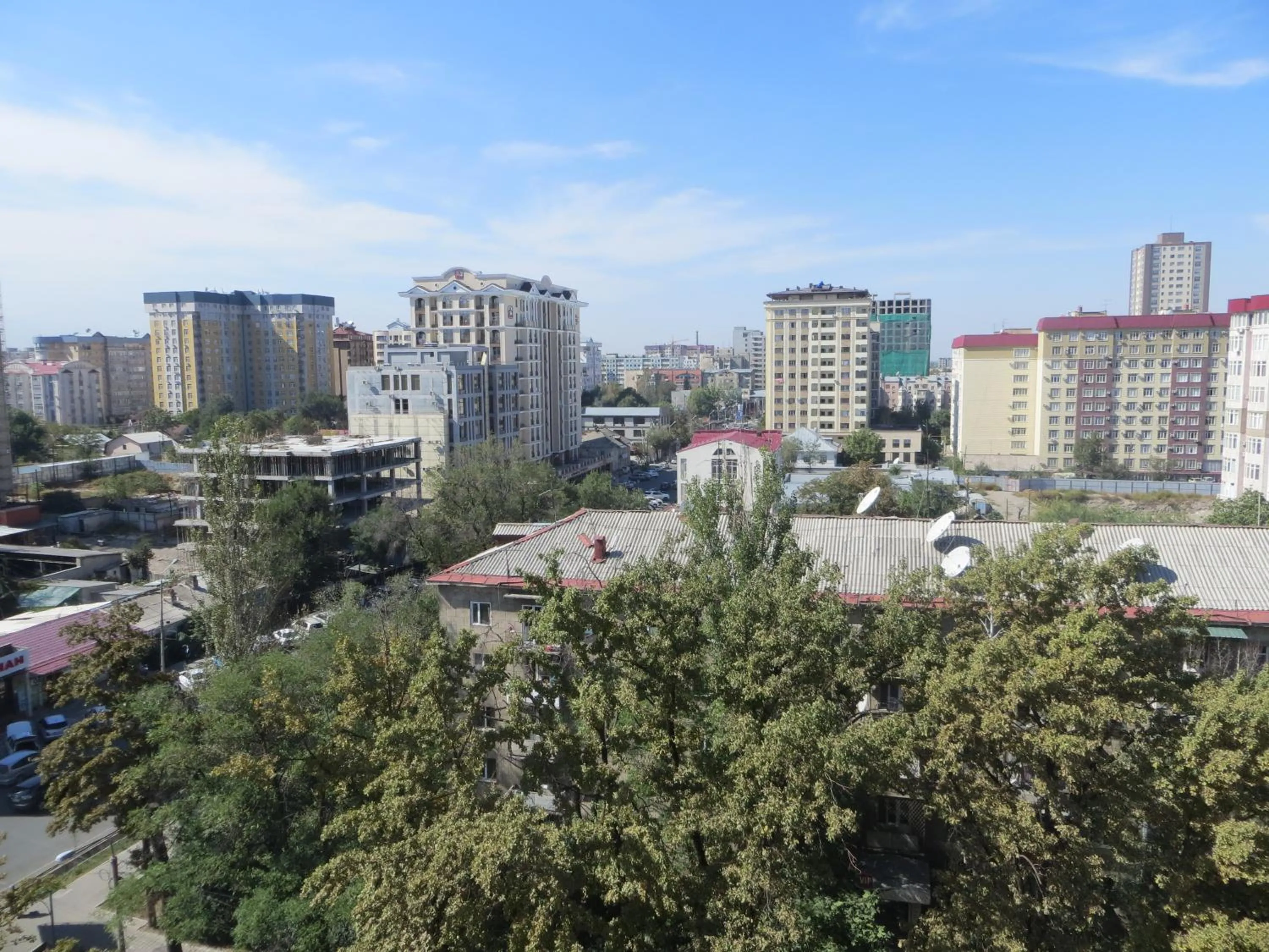 City view in Bishkek House Apartament 2