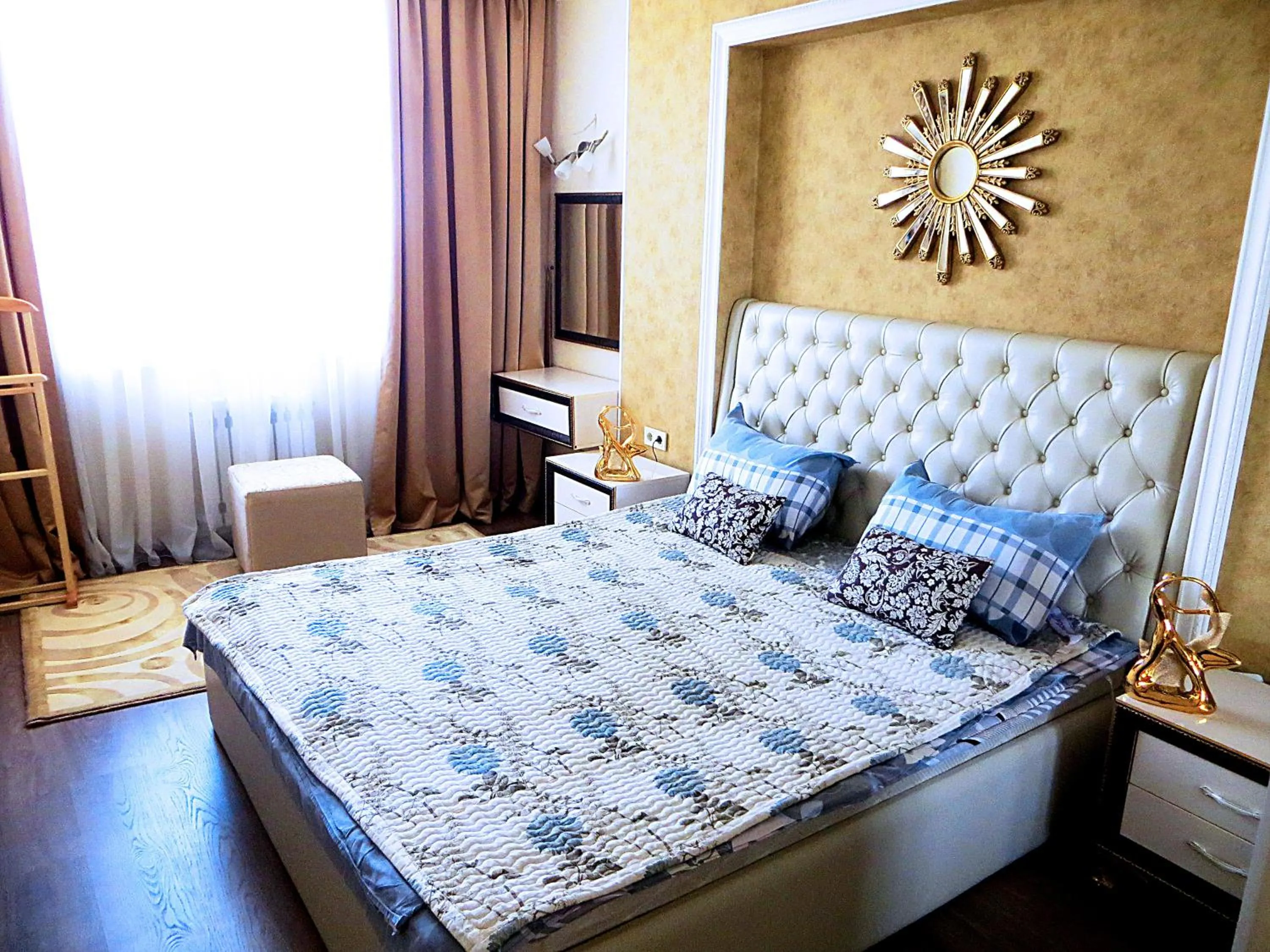 Bedroom, Bed in Bishkek House Apartament 2