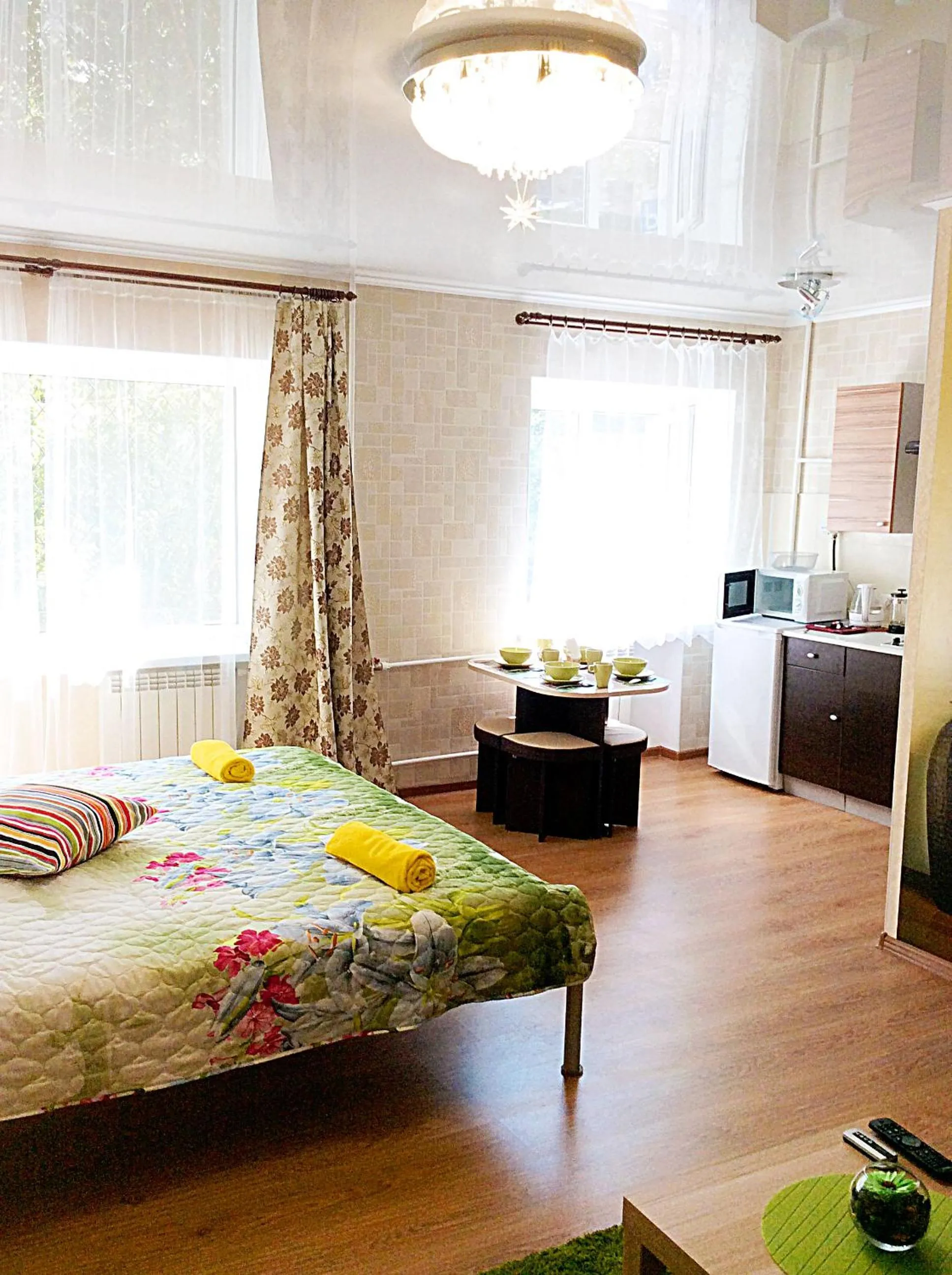 Living room, Bed in Bishkek House Apartament 2