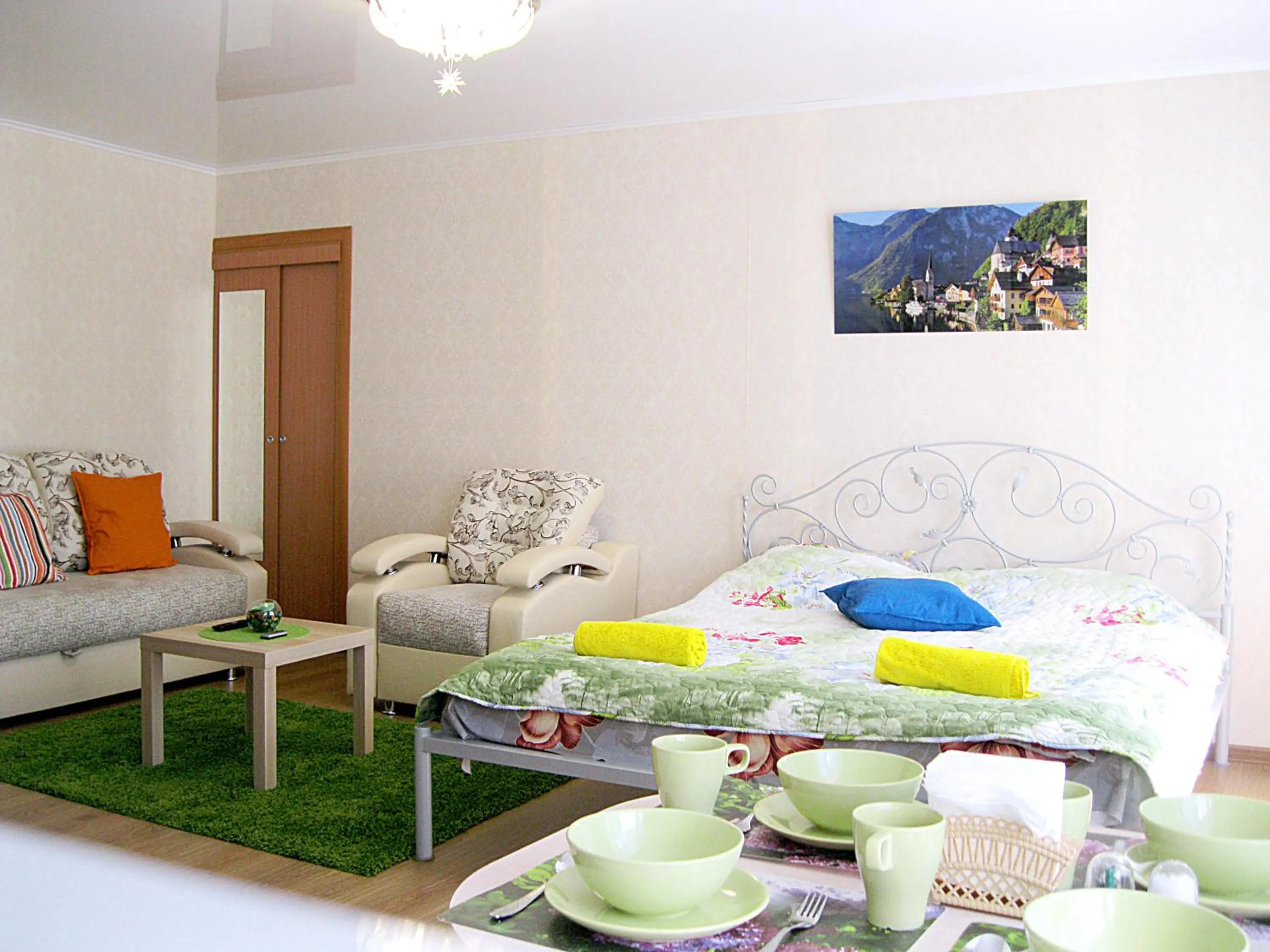 Living room in Bishkek House Apartament 2
