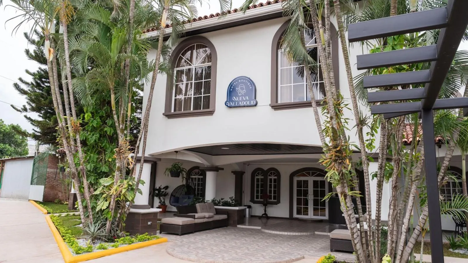 Garden in Hotel Boutique Nueva Valladolid