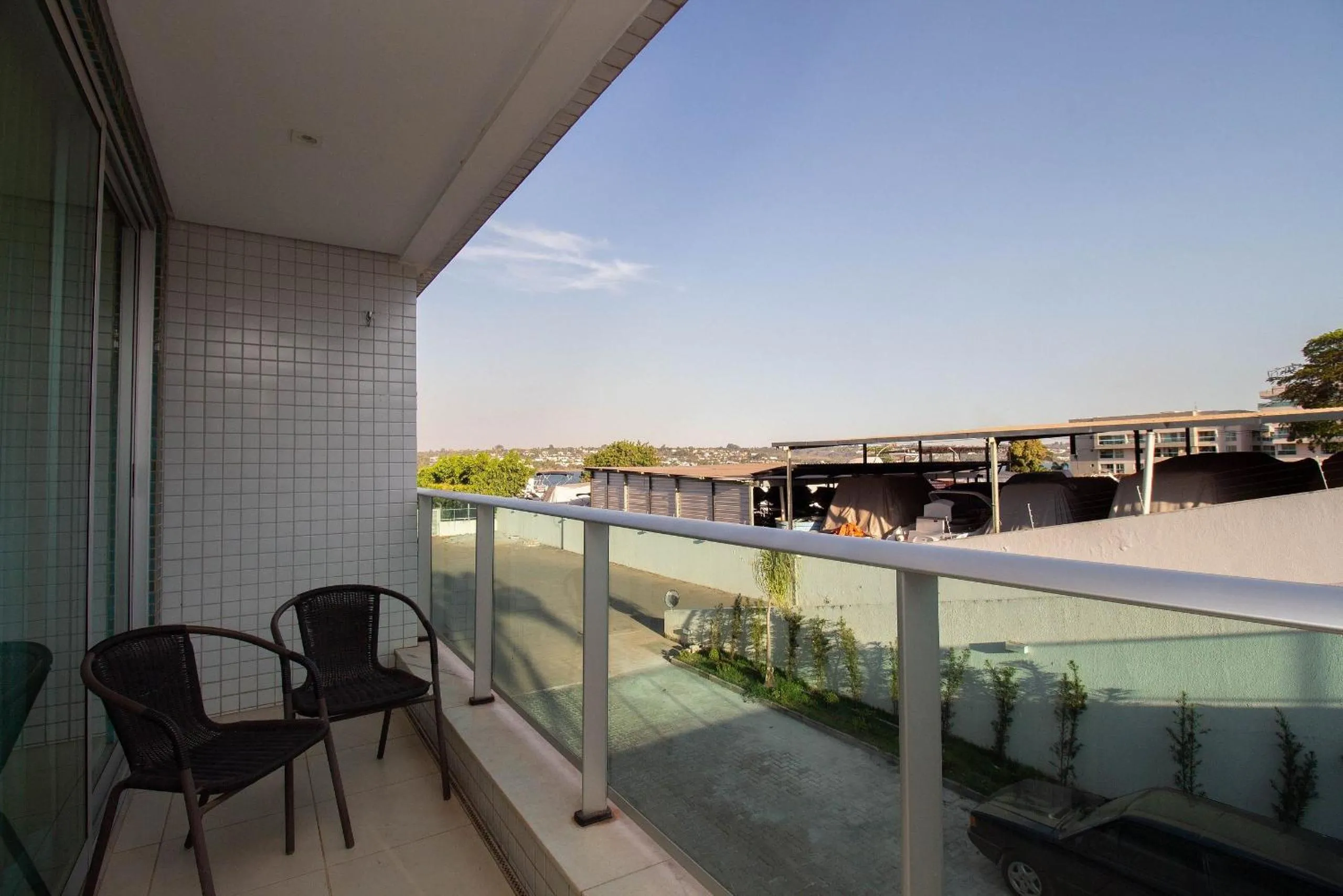 Balcony/Terrace in OZPED Flats Particulares Lake View