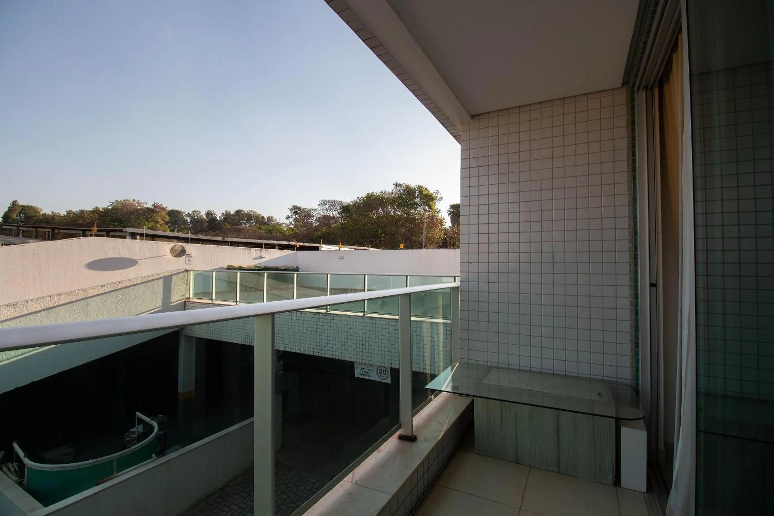 Balcony/Terrace in OZPED Flats Particulares Lake View