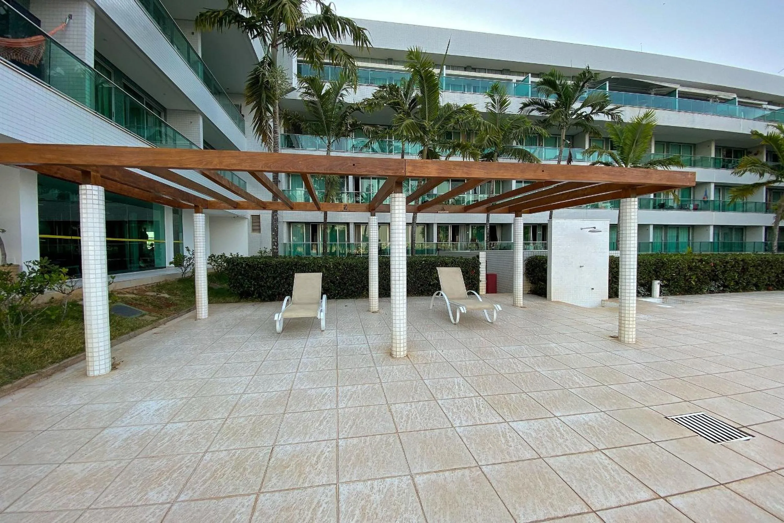 Patio in OZPED Flats Particulares Lake View