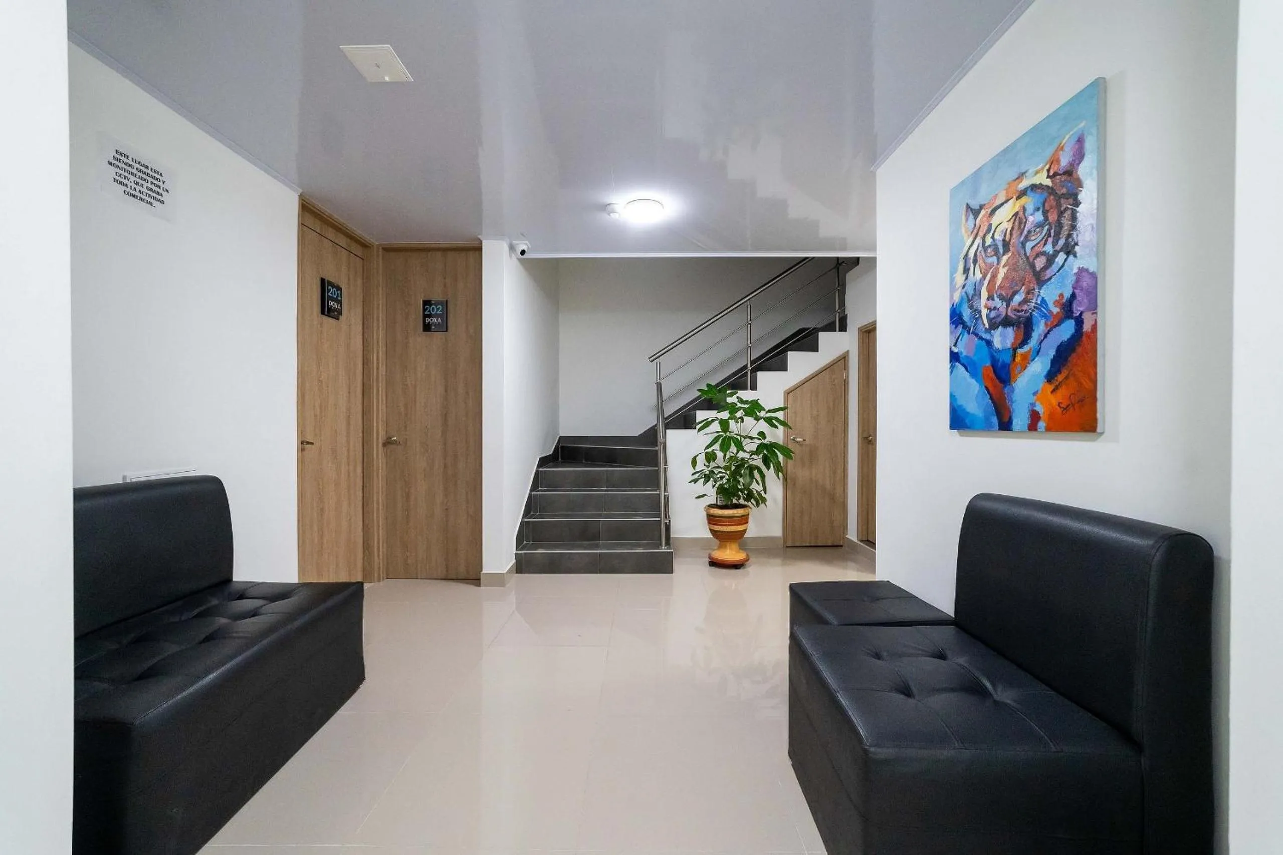 Lobby or reception in Hotel Doxa