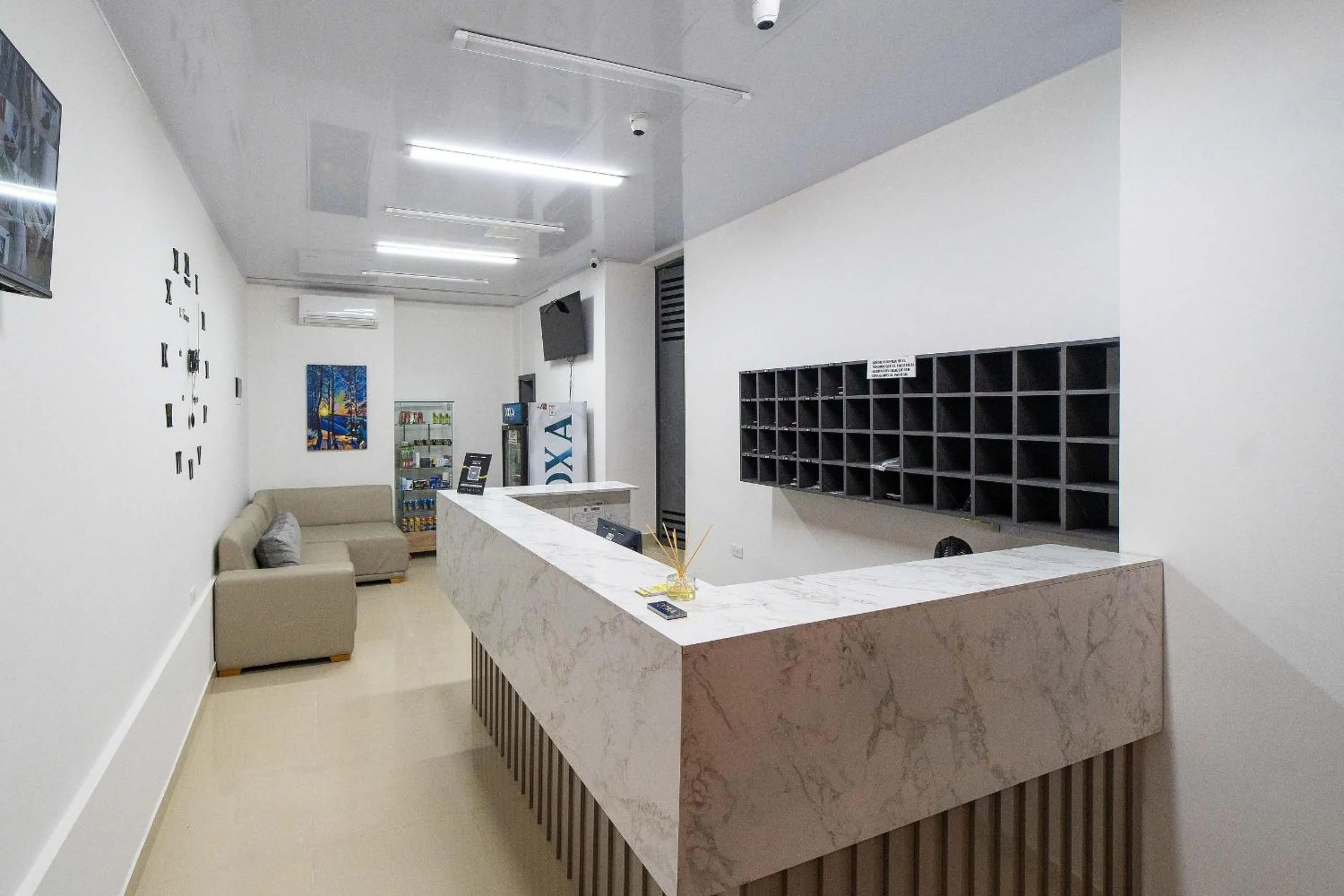 Lobby or reception in Hotel Doxa