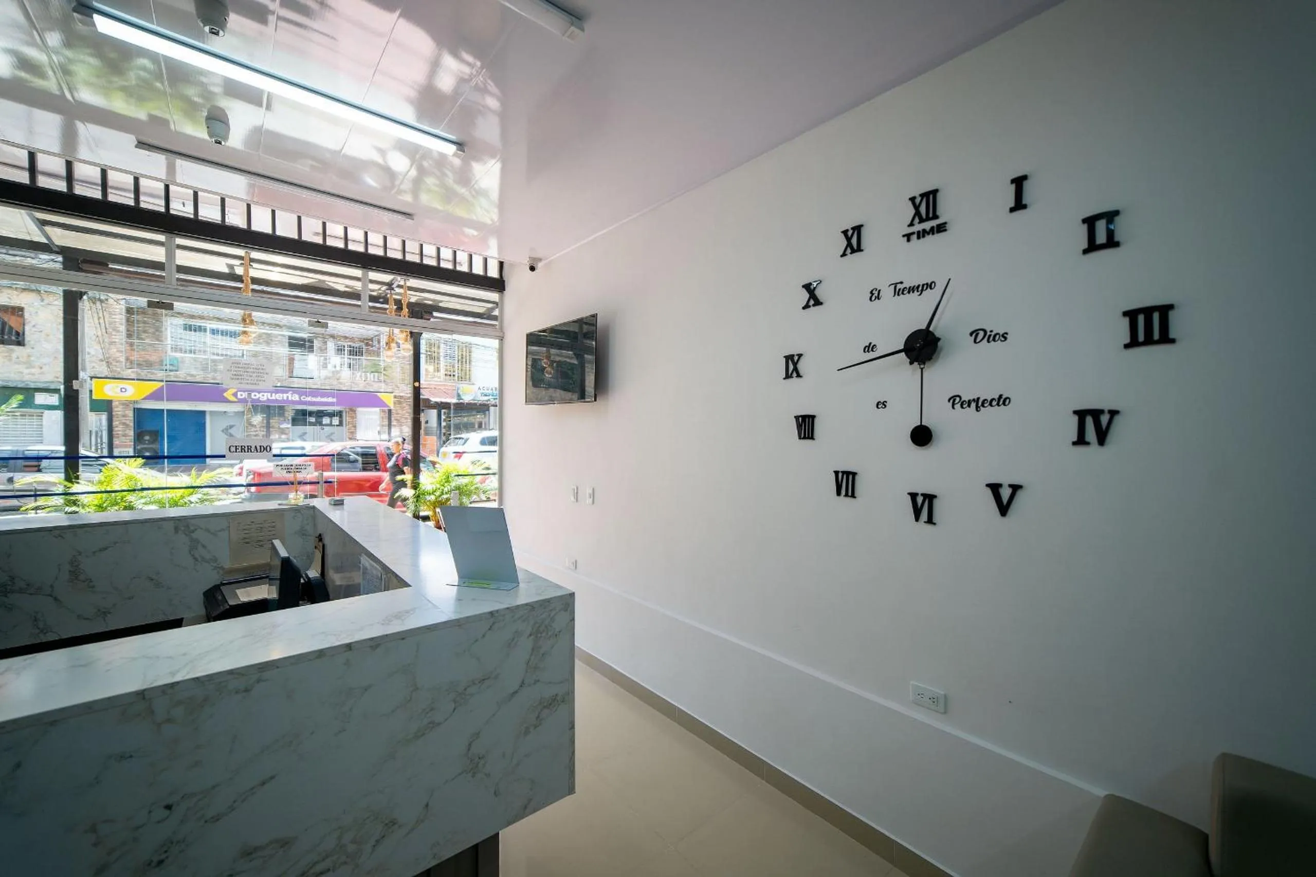 Lobby or reception in Hotel Doxa