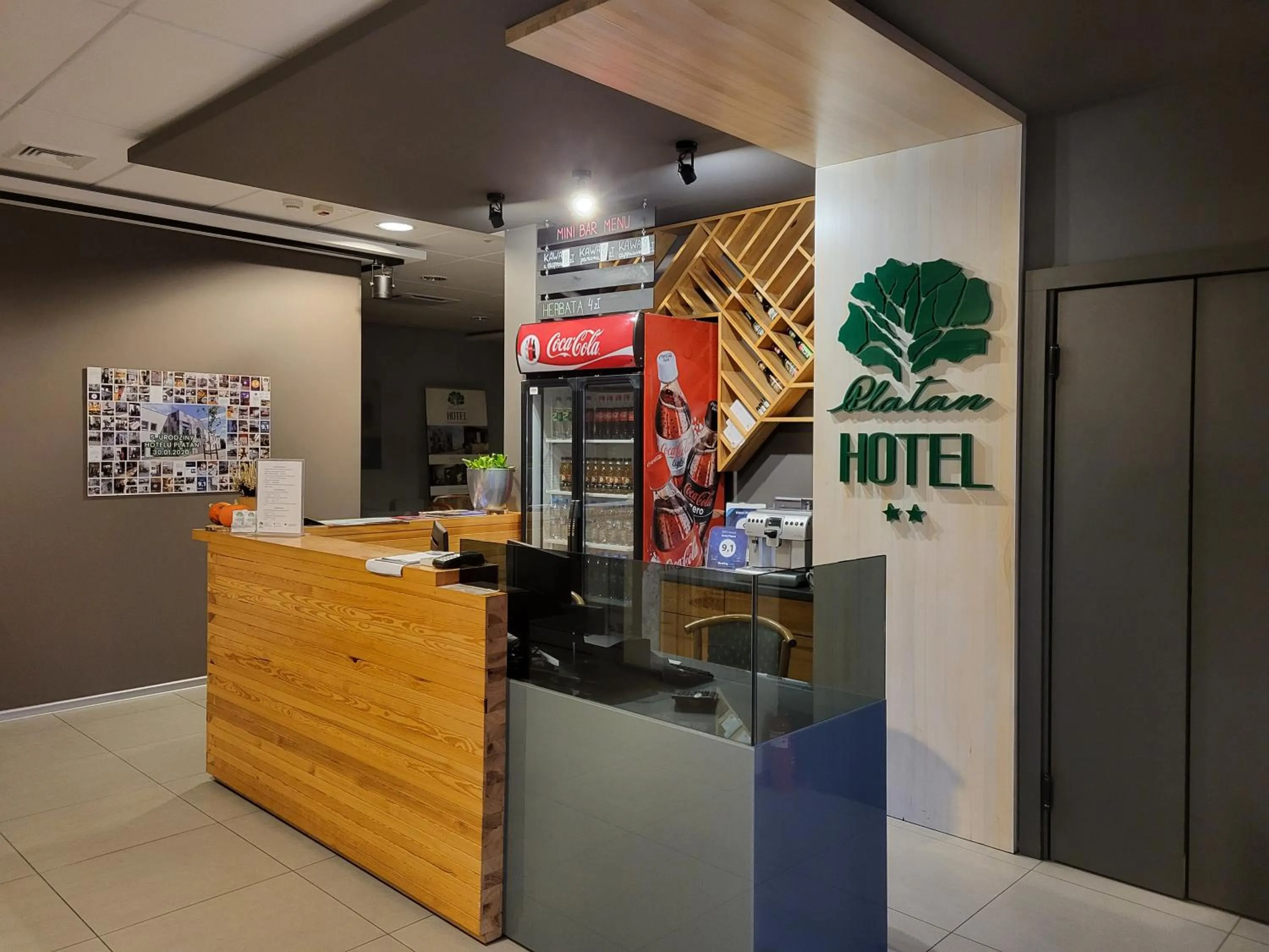 Property logo or sign in Hotel Platan