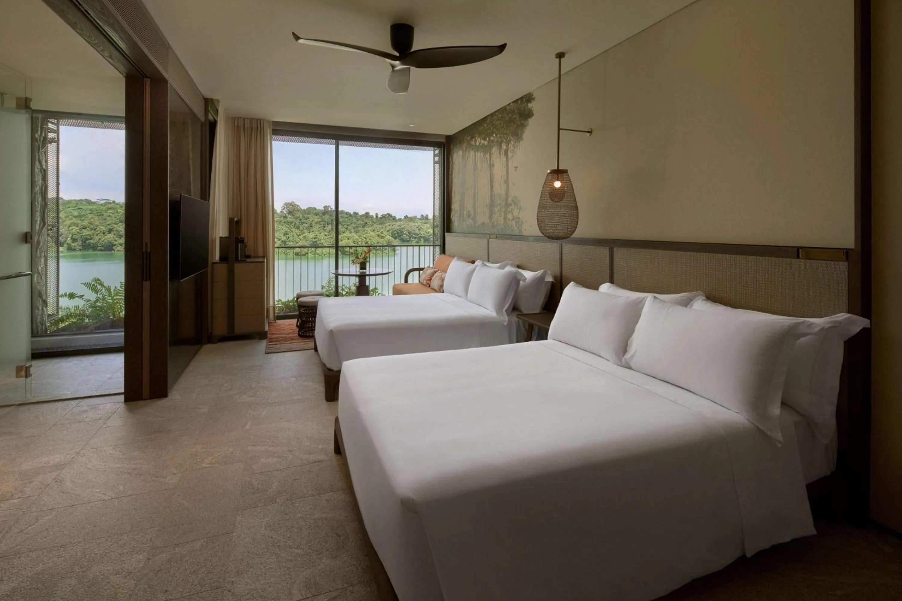 Bedroom, Bed in Mandai Rainforest Resort by Banyan Tree
