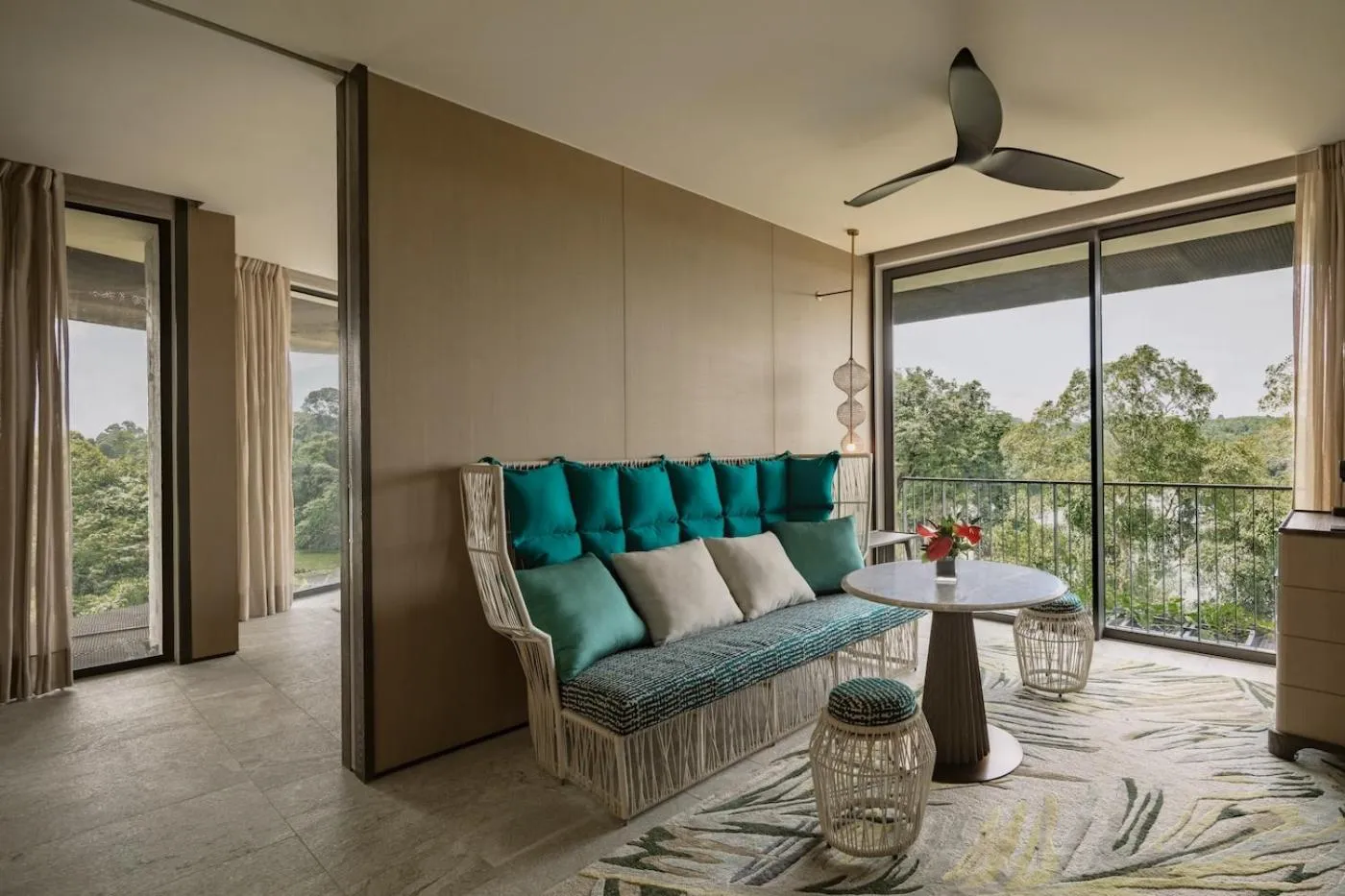 Natural landscape in Mandai Rainforest Resort by Banyan Tree