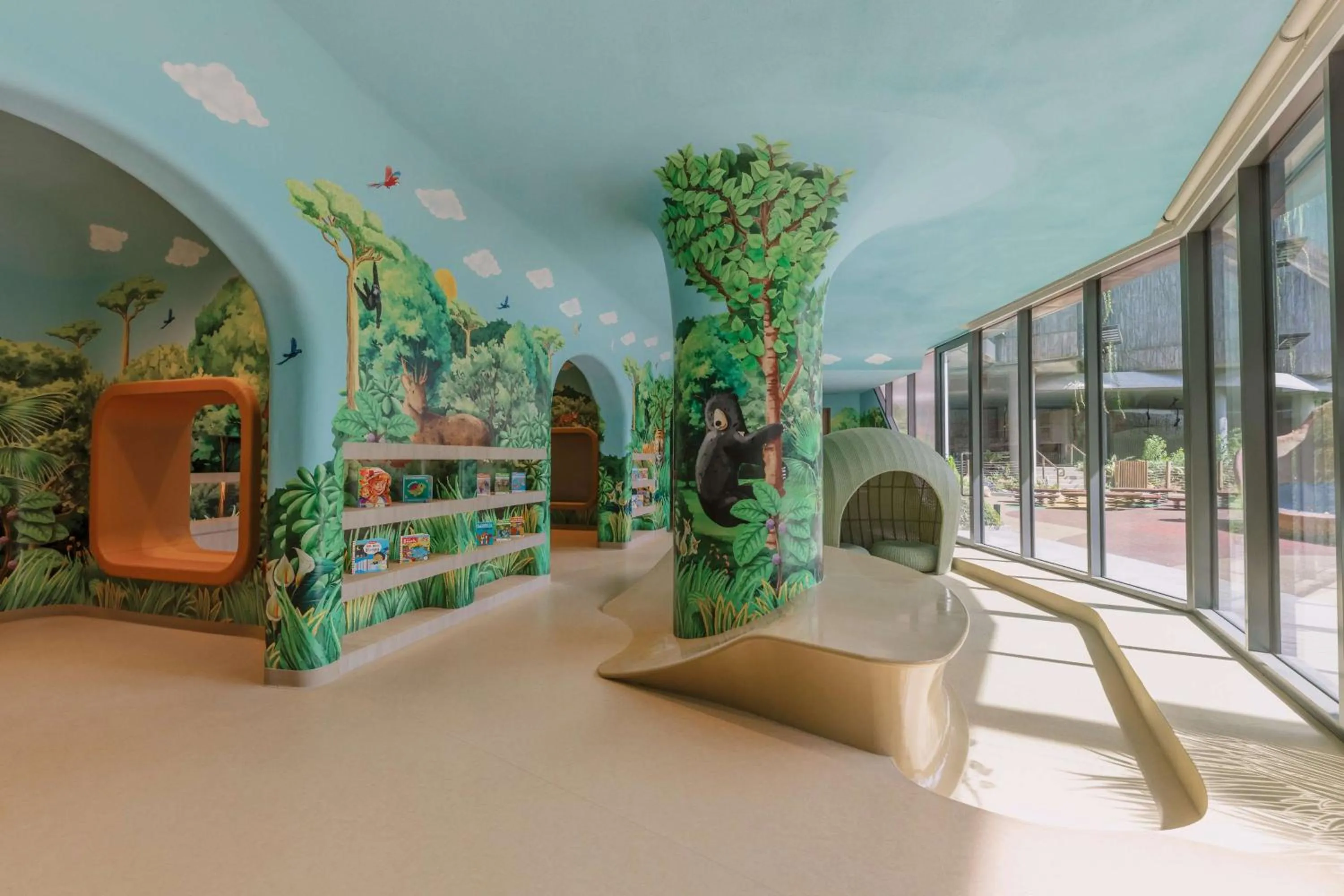 Property building in Mandai Rainforest Resort by Banyan Tree