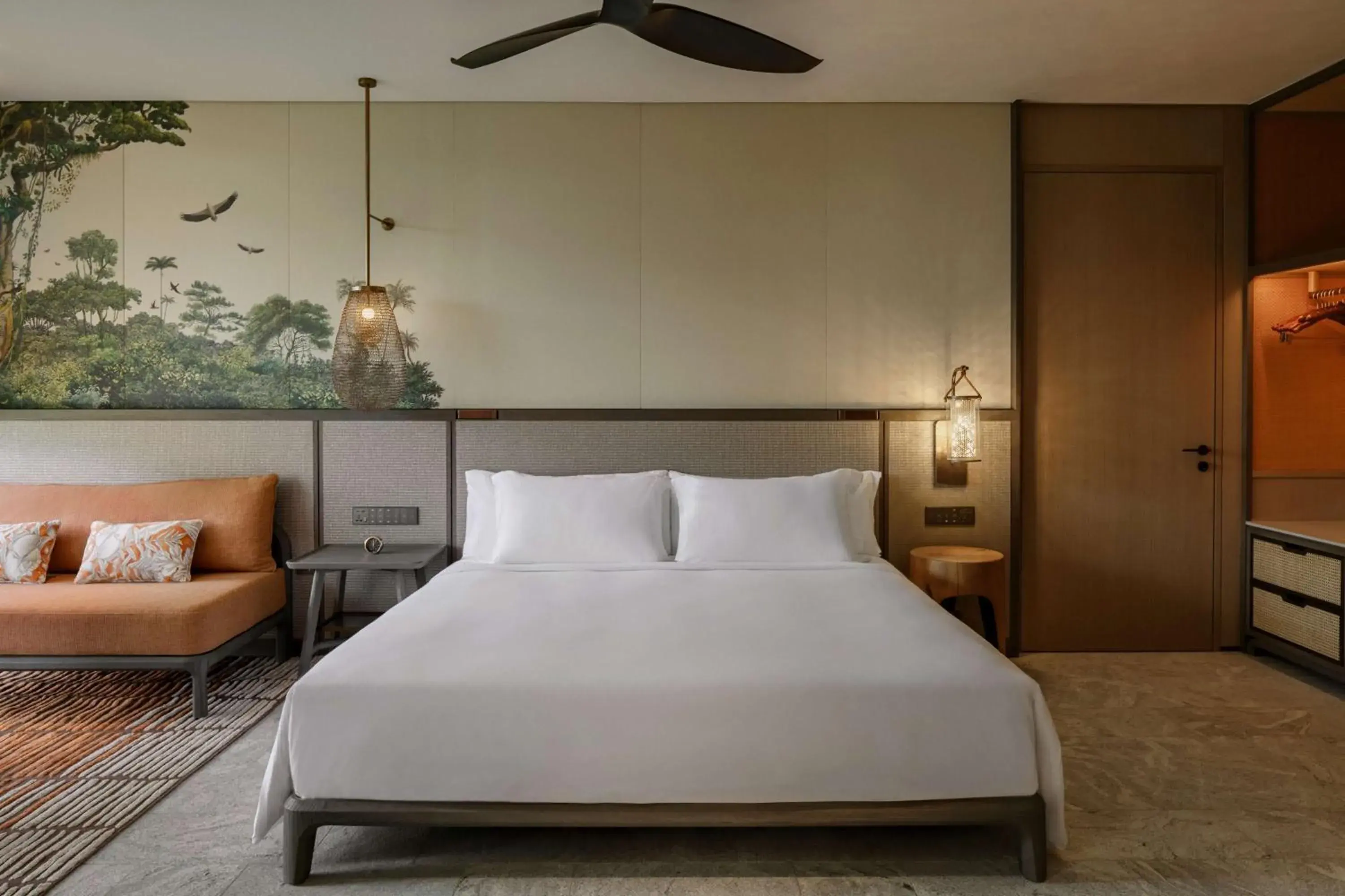 Bedroom, Bed in Mandai Rainforest Resort by Banyan Tree Bedroom, Bed in Mandai Rainforest Resort by Banyan Tree