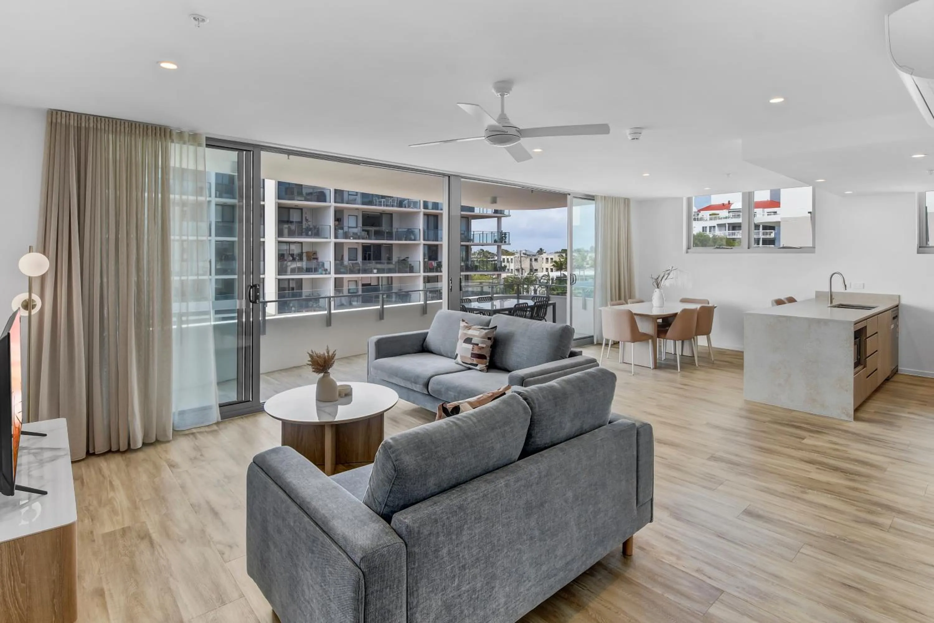 Living room in Lowanna Beach Resort Kawana