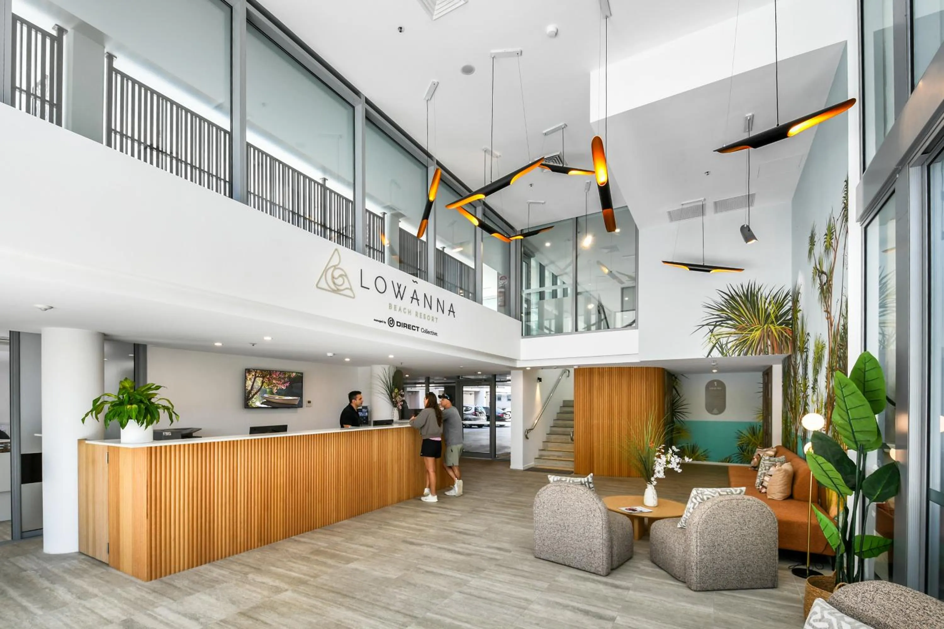Lobby or reception in Lowanna Beach Resort Kawana